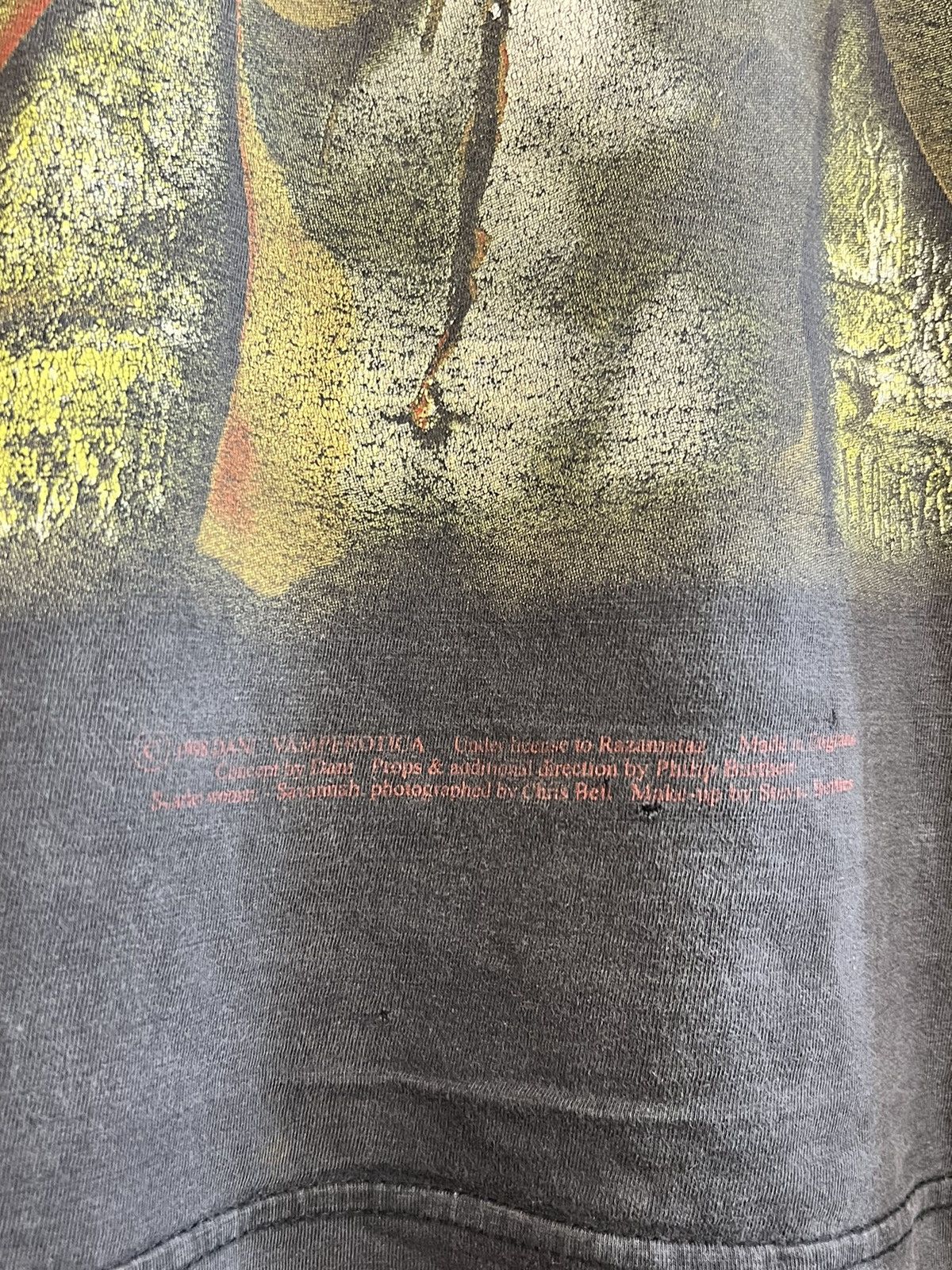 Band Tees Vintage 1998 Cradle of Filth "Praise The Whore" Band Tshirt Size US XL / EU 56 / 4 - 7 Thumbnail