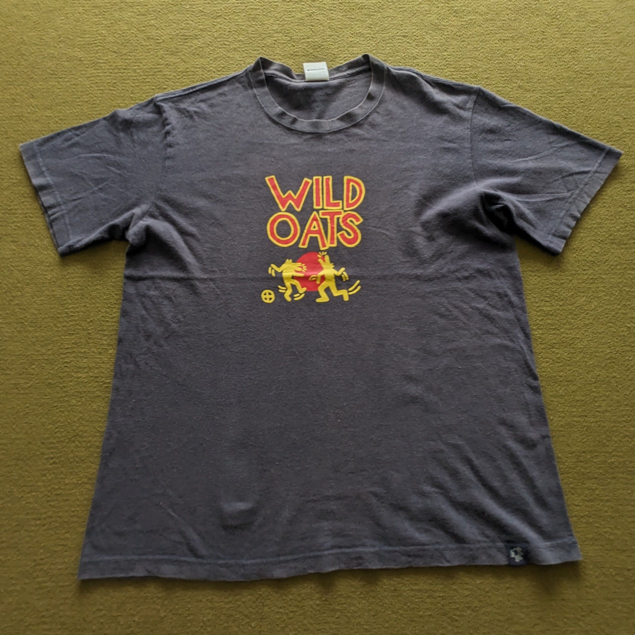 Vintage Vintage Keith Haring Wild Oats T-shirt Size US L / EU 52-54 / 3 - 1 Thumbnail