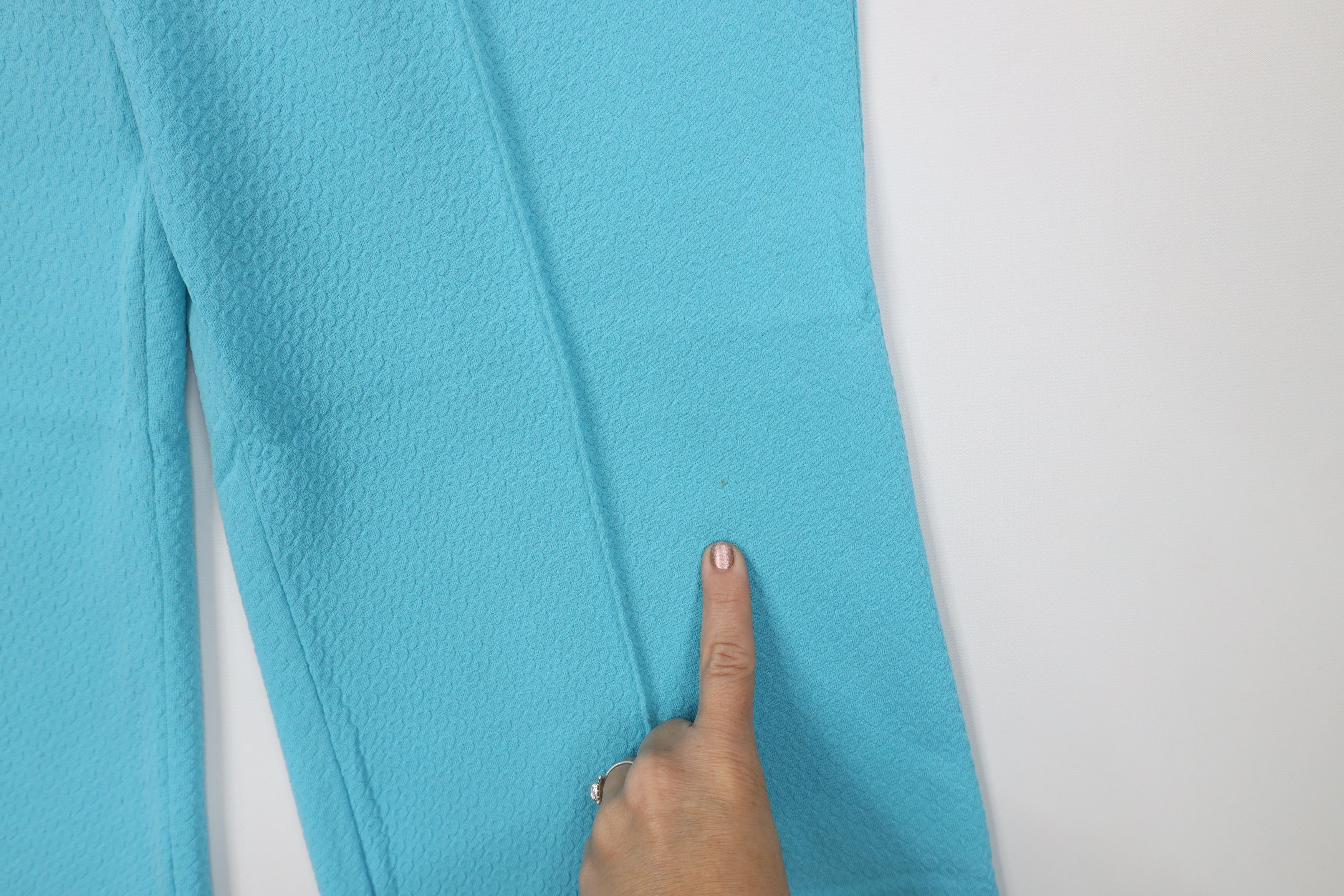 Vintage Vintage 70s Streetwear Bell Bottoms Pants Light Blue USA Size 34" / US 12 / IT 48 - 5 Thumbnail