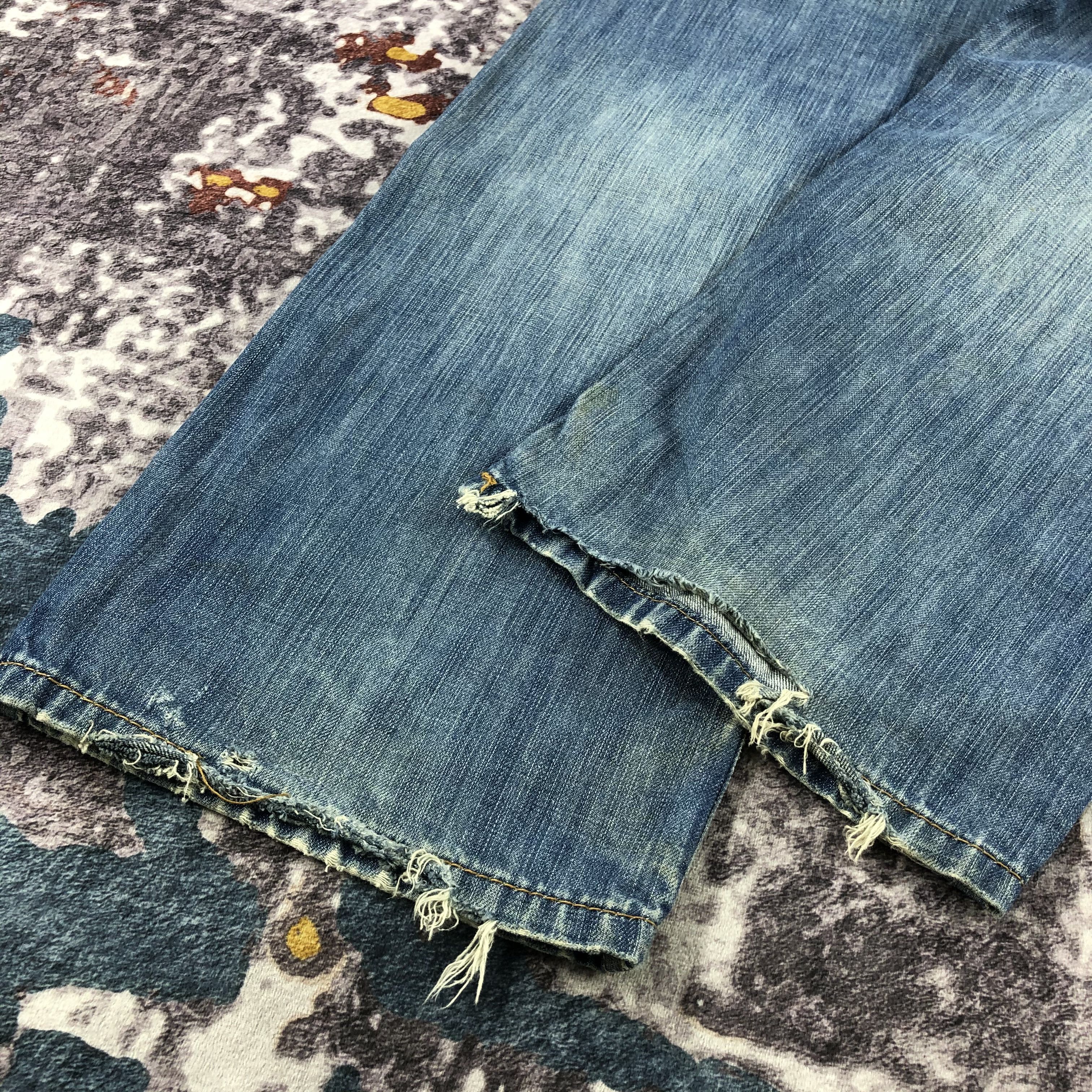 Levi's × Vintage Vintage Ripped Levis 505 Jeans-JM2475 Size US 34 / EU 50 - 4 Thumbnail