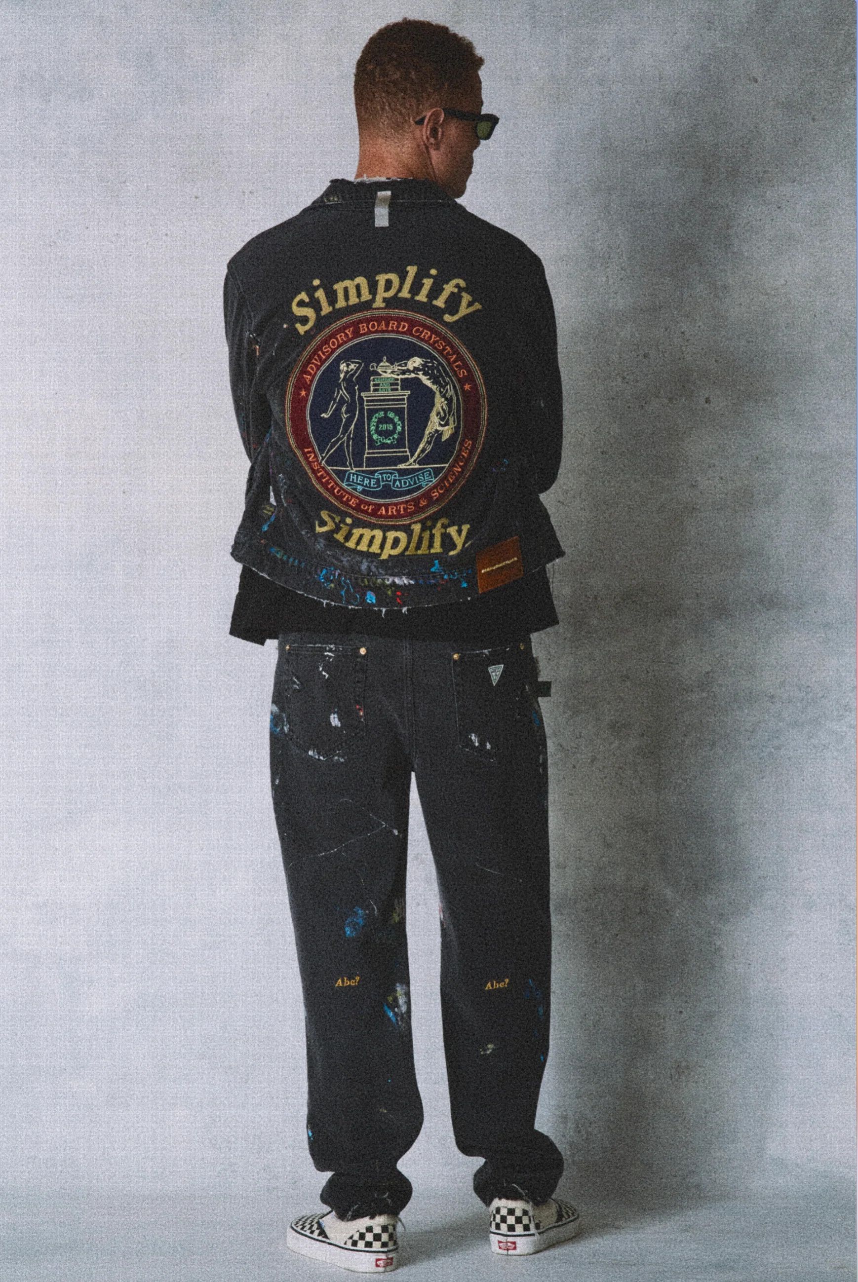 Advisory Board Crystals × Guess Abc. x Guess "Abc?" Painter's Denim pants Size US 34 / EU 50 - 3 Thumbnail