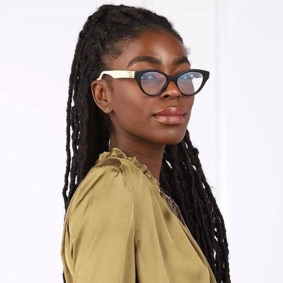 Gucci NEW Gucci GG0959O 002 Temples Cat Eye Women Eyeglasses Size ONE SIZE - 10 Thumbnail