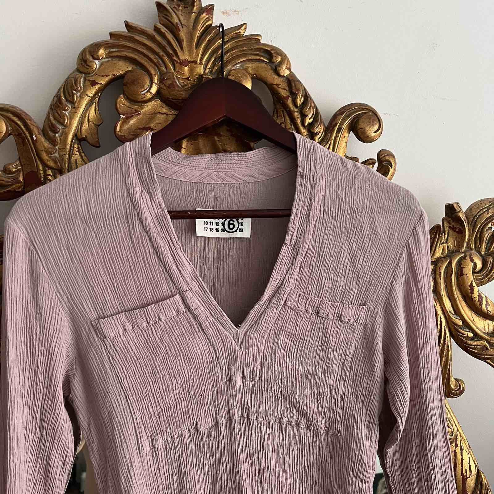 Maison Margiela Vintage Maison Margiela Sleeve Blouse Sz 40 Size S / US 4 / IT 40 - 2 Thumbnail