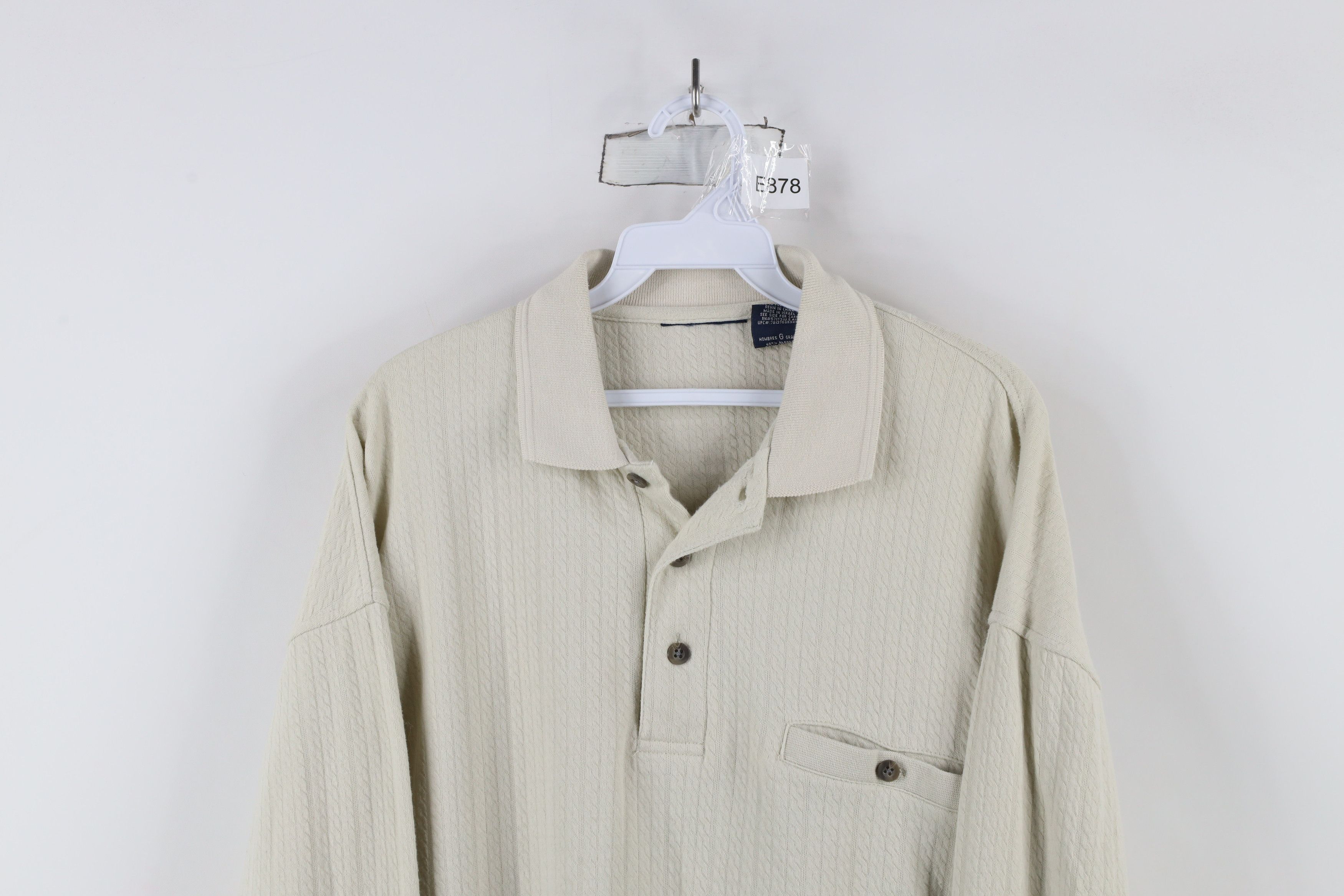 Vintage Vintage 90s Streetwear Knit Collared Pullover Polo Shirt Size US M / EU 48-50 / 2 - 2 Thumbnail
