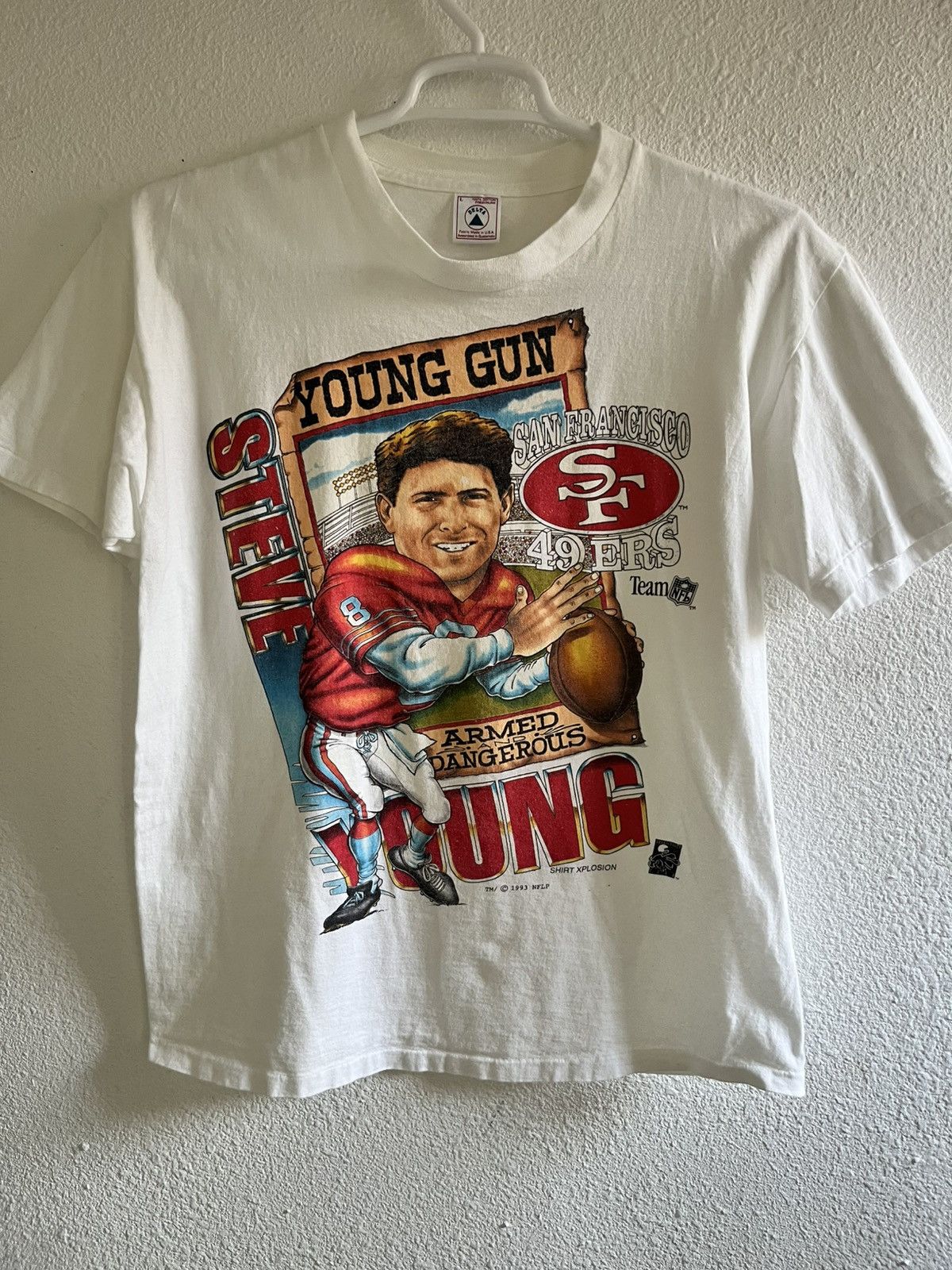 Delta VINTAGE'93 #8 STEVE YOUNG SAN FRANCISCO 49ERS Size US L / EU 52-54 / 3 - 1 Thumbnail
