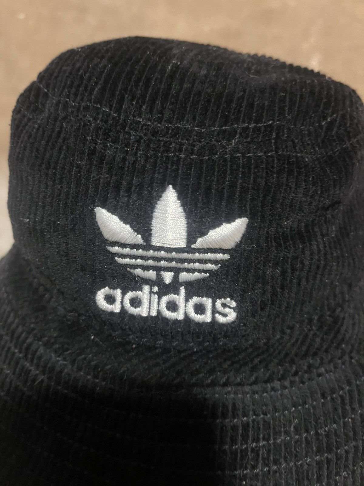 Adidas Adidas embroidered Corduroy Bucket Hat / cap Size ONE SIZE - 3 Thumbnail