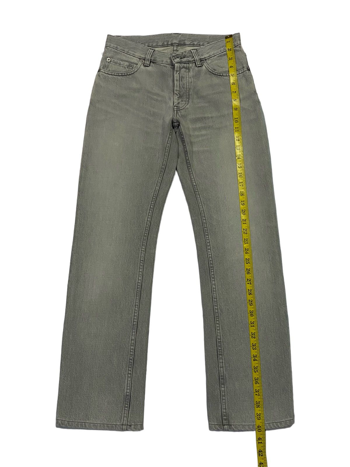 Helmut Lang Vintage Helmut Lang Raw Washed Wide Denim Pants Size US 28 / EU 44 - 6 Thumbnail