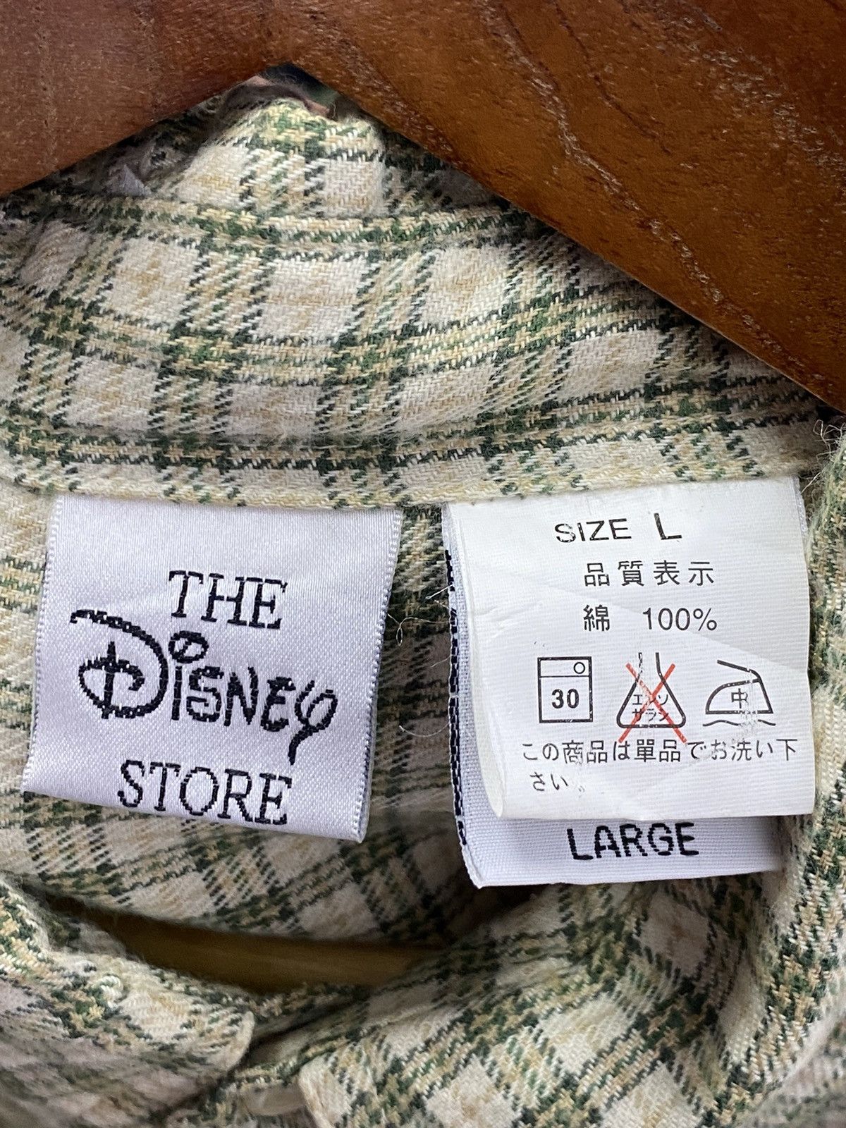 Disney × Flannel × Vintage Vintage The Disney Store Flannel Size US L / EU 52-54 / 3 - 13 Thumbnail