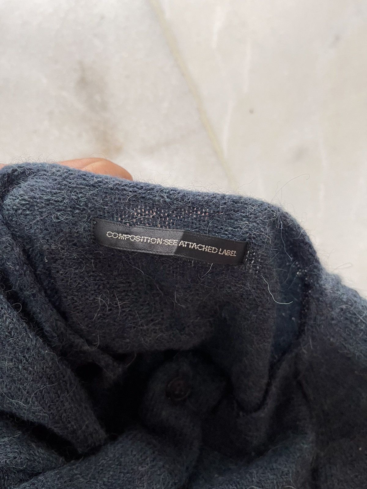Y's × Yohji Yamamoto 2000s Yohji Yamamoto Ys Very Long Sleeve Knit Size US XS / EU 42 / 0 - 14 Thumbnail