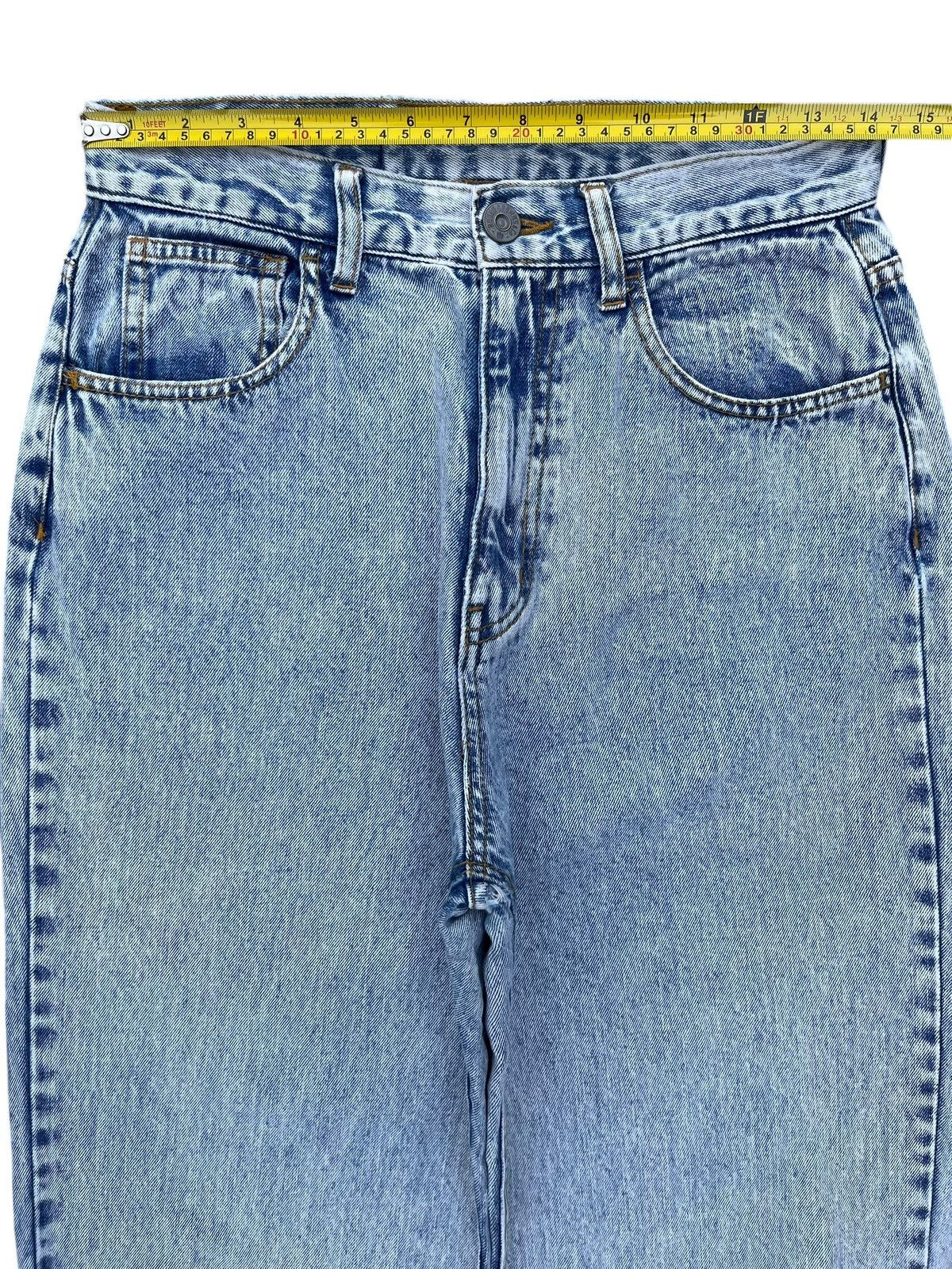 Other Vintage Japanese Brand Rodeo Crown Acid Washed Baggy Jeans Size 28" / US 6 / IT 42 - 12 Thumbnail