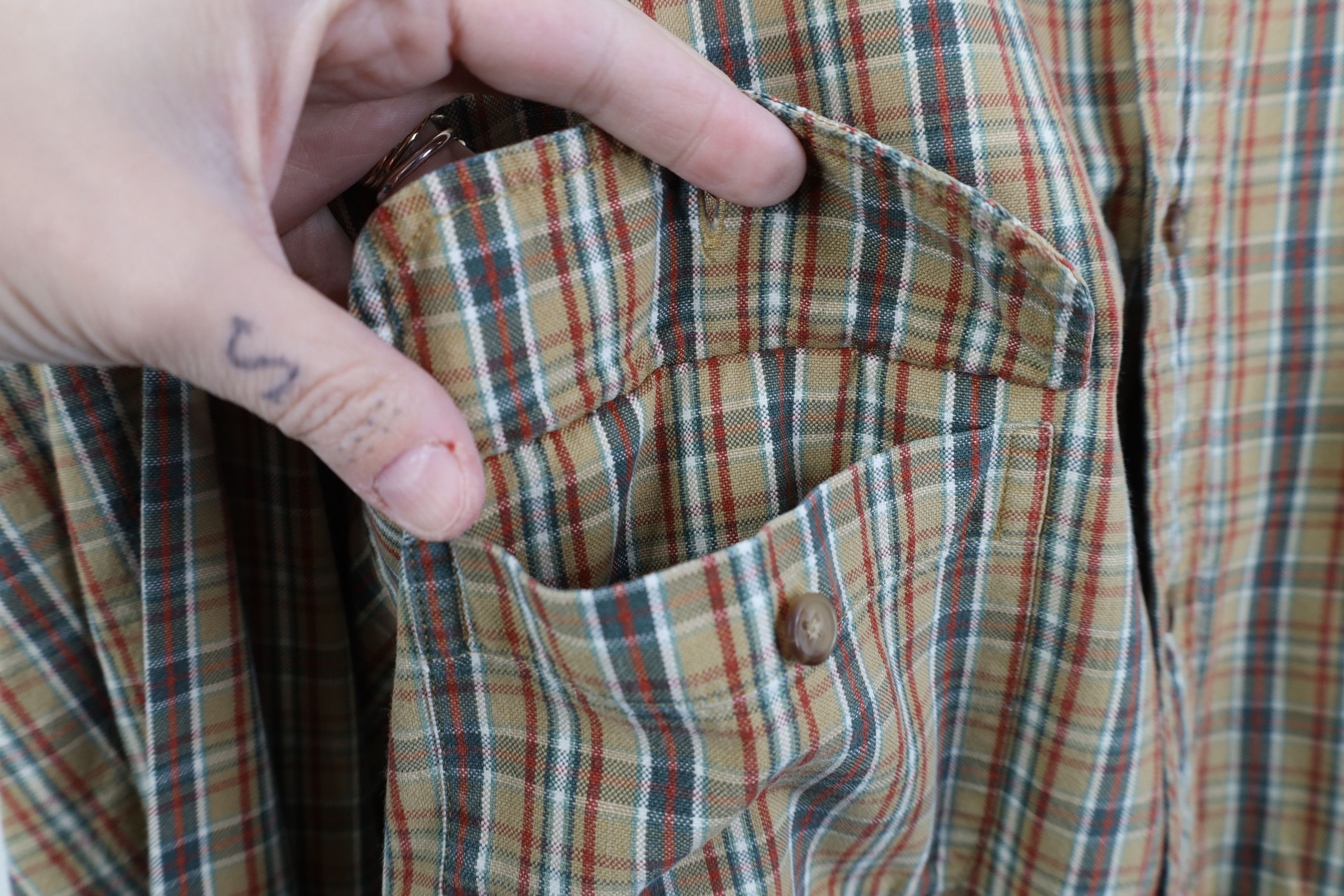 Gap Vintage 90s Gap Flannel Collared Button Down Shirt Plaid Size US XL / EU 56 / 4 - 7 Thumbnail