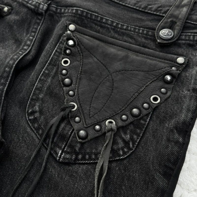 Vintage Y2K Black Denim Size US 32 / EU 48 - 6 Thumbnail