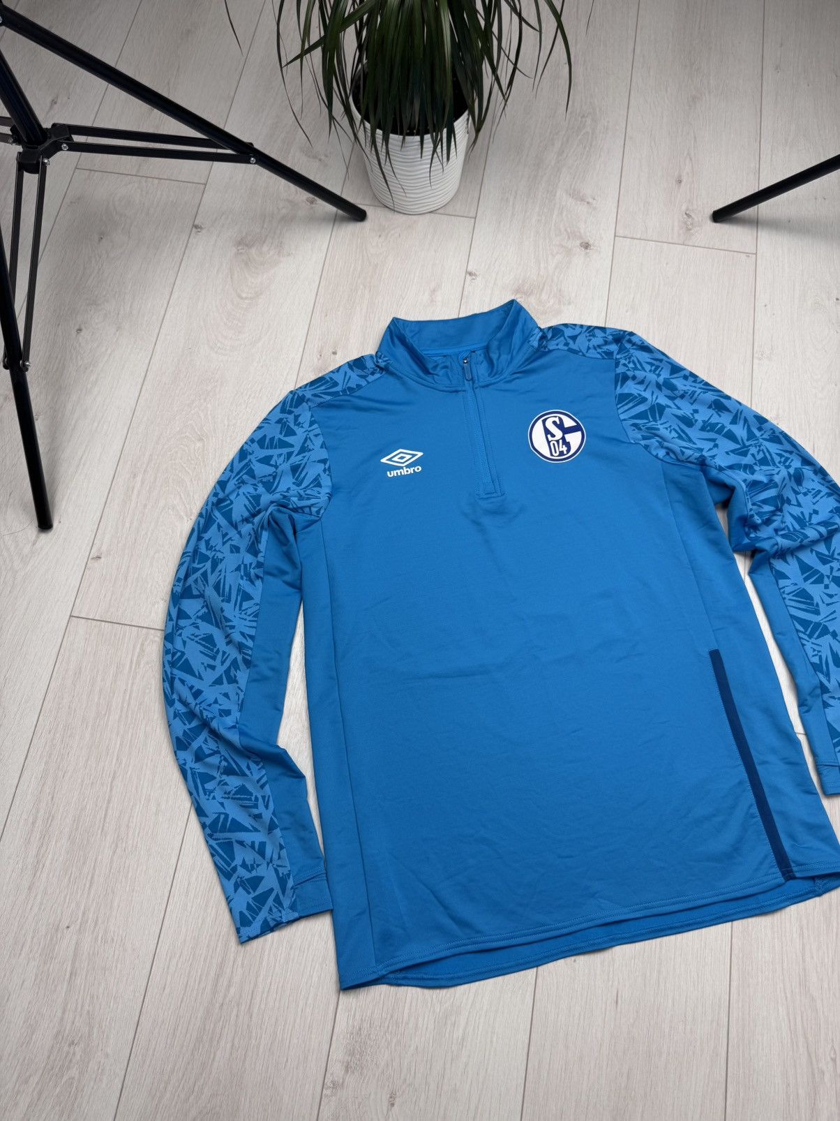 Umbro Umbro Schalke 04 Half Zip Top 2020 2021 Training Shirt Size US L / EU 52-54 / 3 - 2 Thumbnail
