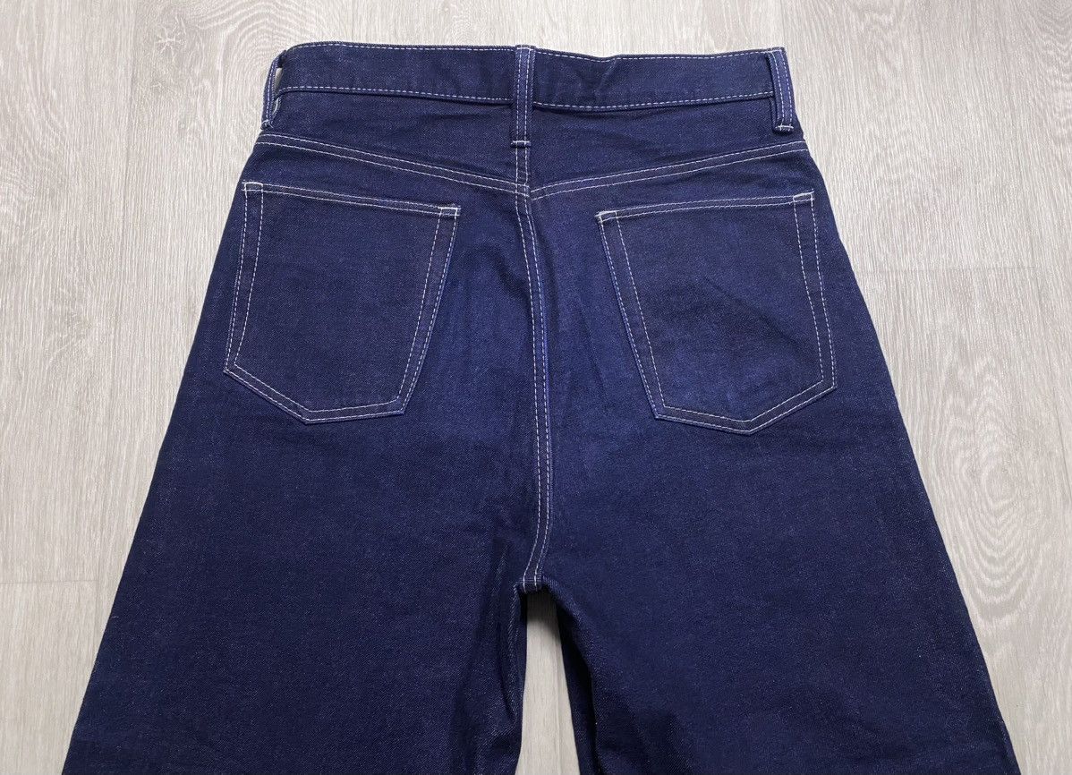 Eytys Unisex Eytys H&M Red Selvedge Navy Cotton Heavy Denim Jeans Size US 28 / EU 44 - 11 Thumbnail