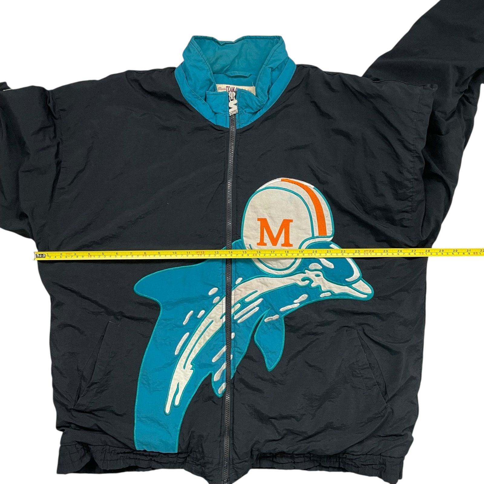 NFL VTG 90s NFL MIAMI DOLPHINS STARTER PUFFER JACKET SIZE XL Size US XL / EU 56 / 4 - 11 Thumbnail