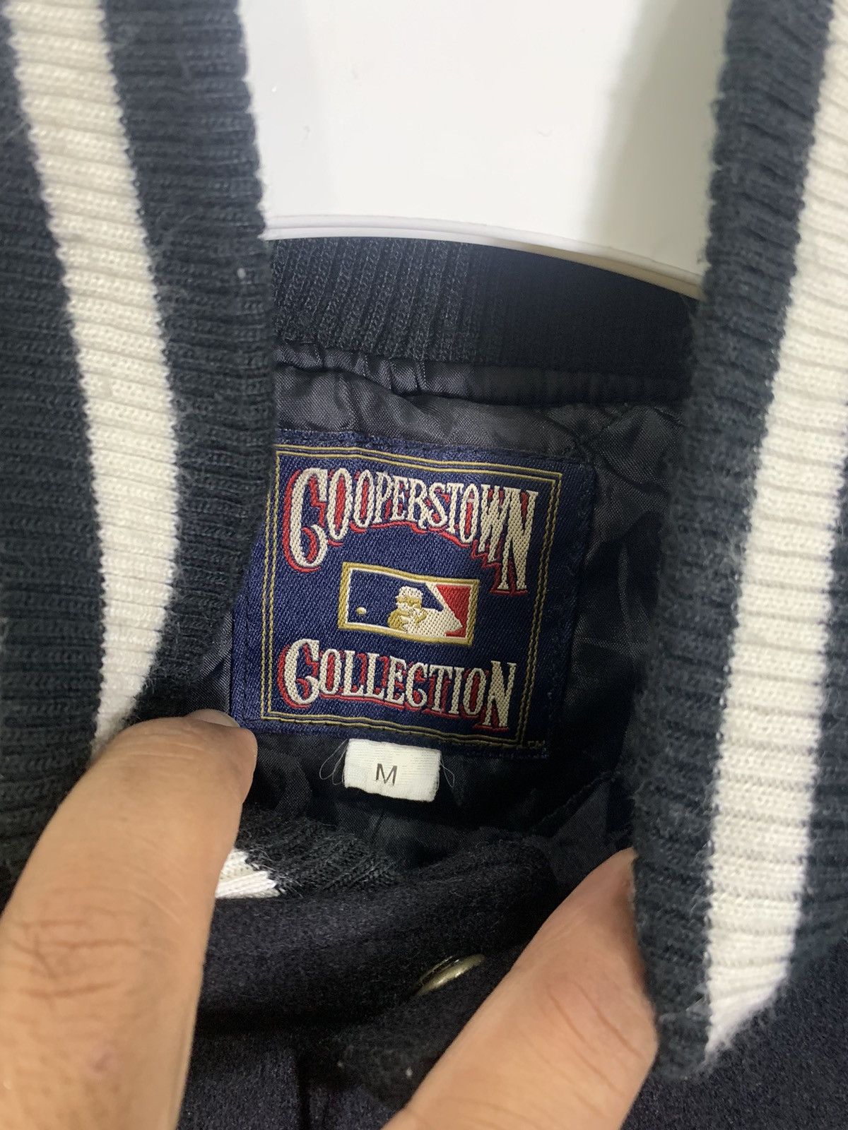 Vintage Vintage 90’s New York Yankees Varsity Jacket Size US M / EU 48-50 / 2 - 2 Thumbnail