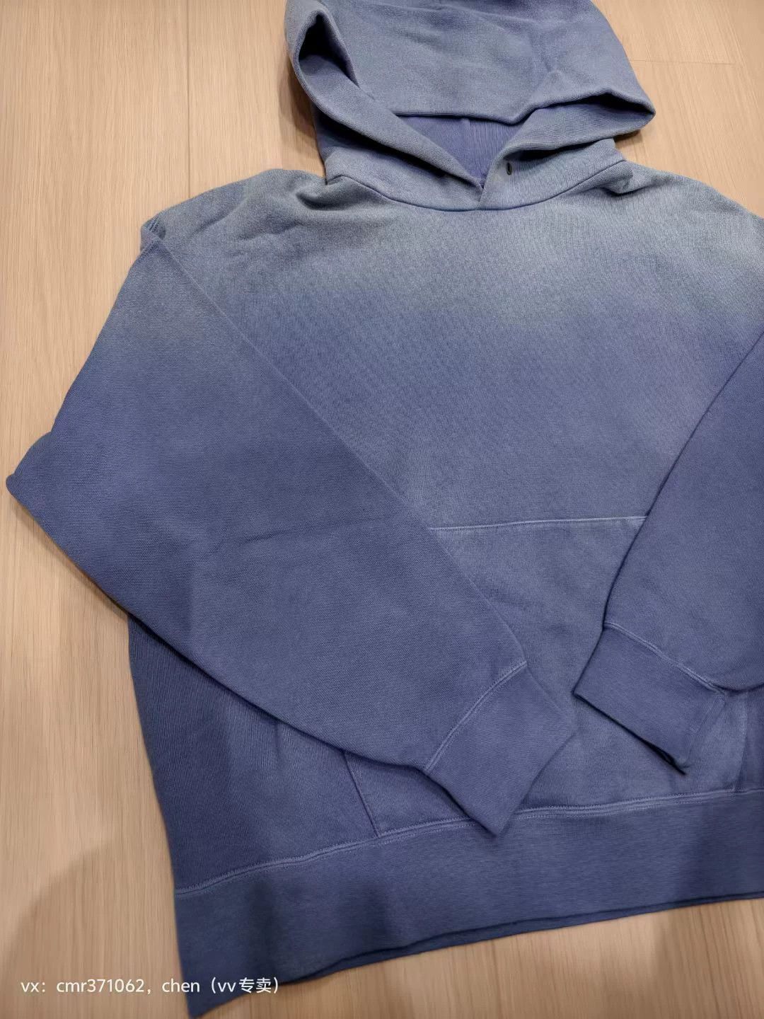 Visvim visvim 23 ICT Amplus SB Hoodie P.O Dmgd Blue2 Drop Size US M / EU 48-50 / 2 - 2 Thumbnail