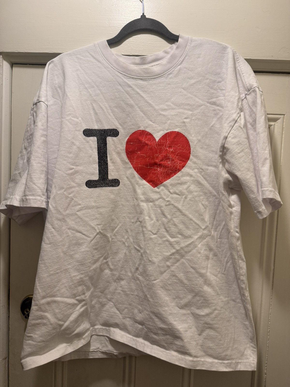 basketcase gallery basketcase gallery “i heart” tee shirt | Grailed