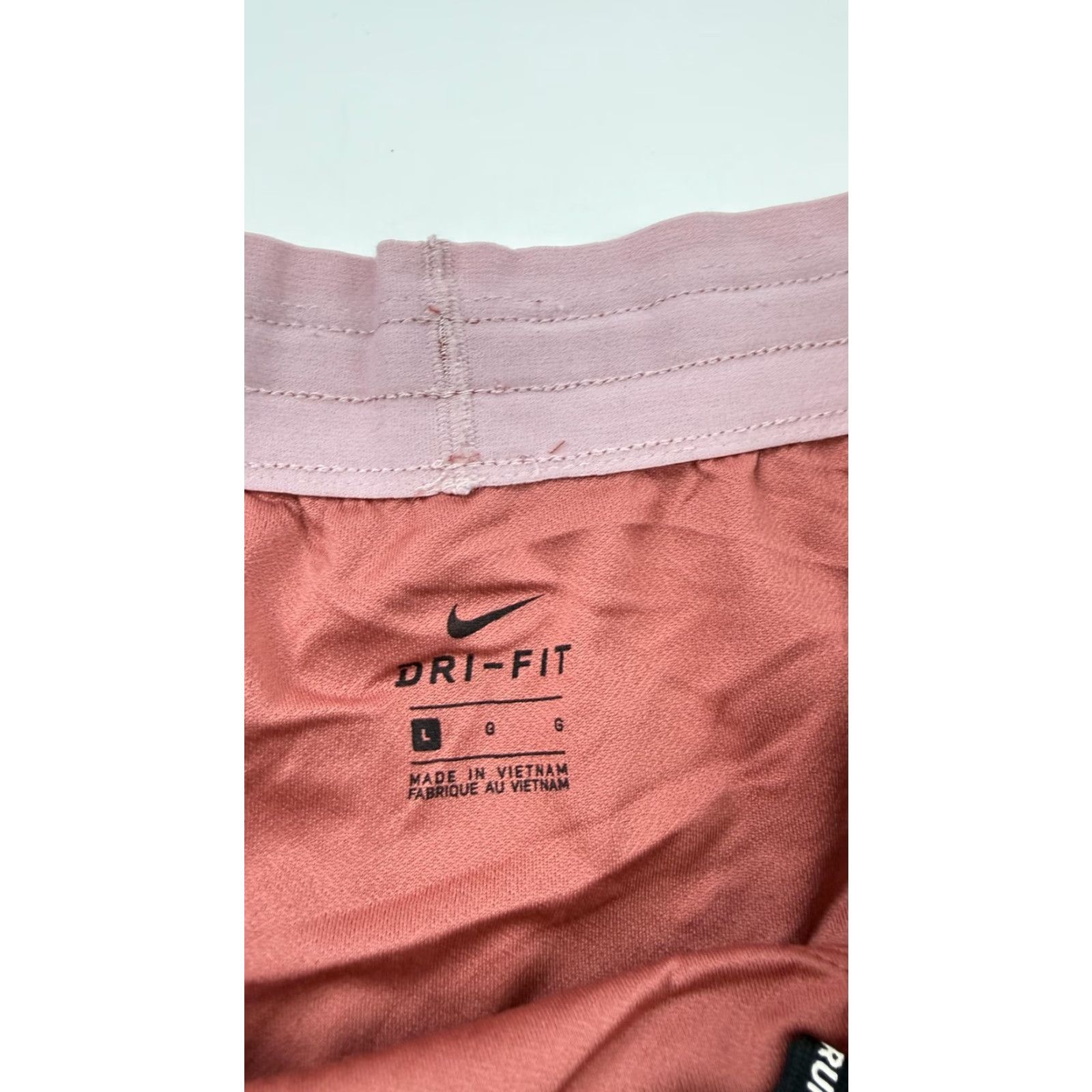 Nike Nike Shorts Womens Large Pink Dri Fit Running Athletic Lightweight Sport Gym Size 36" / US 14 / IT 50 - 3 Thumbnail