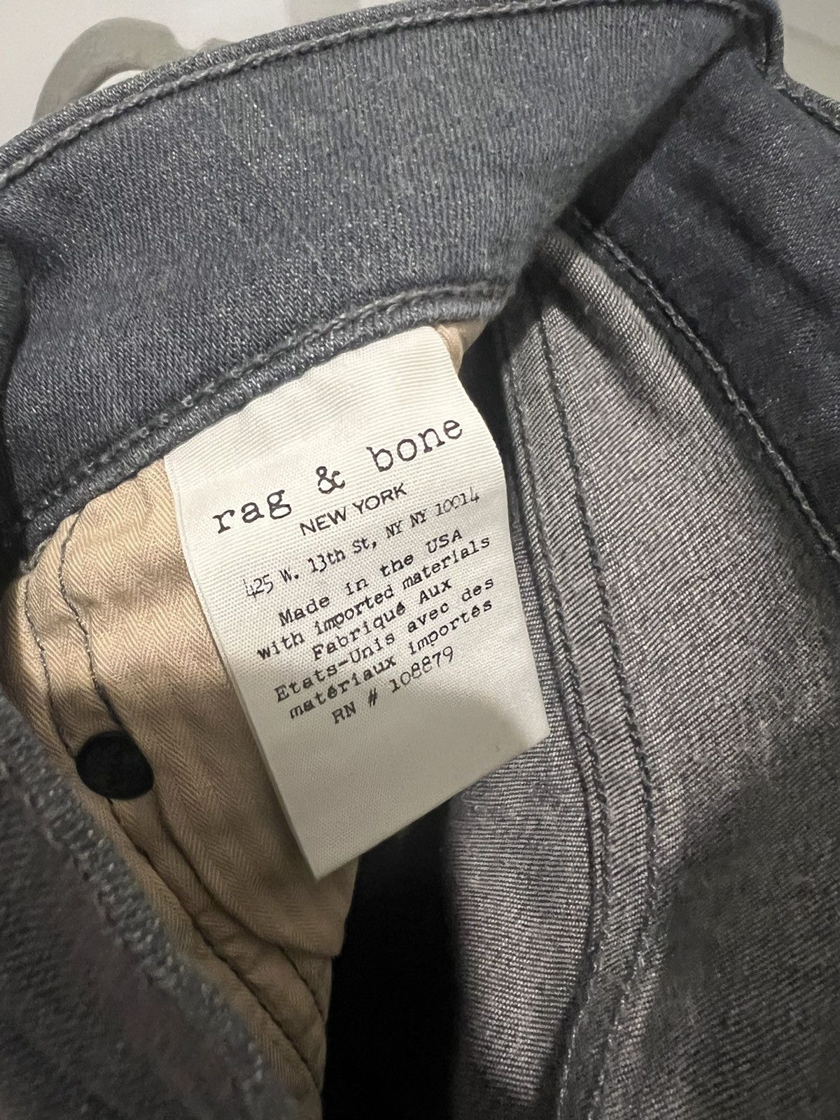 Rag & Bone Fit 1 jeans Size US 30 / EU 46 - 4 Thumbnail