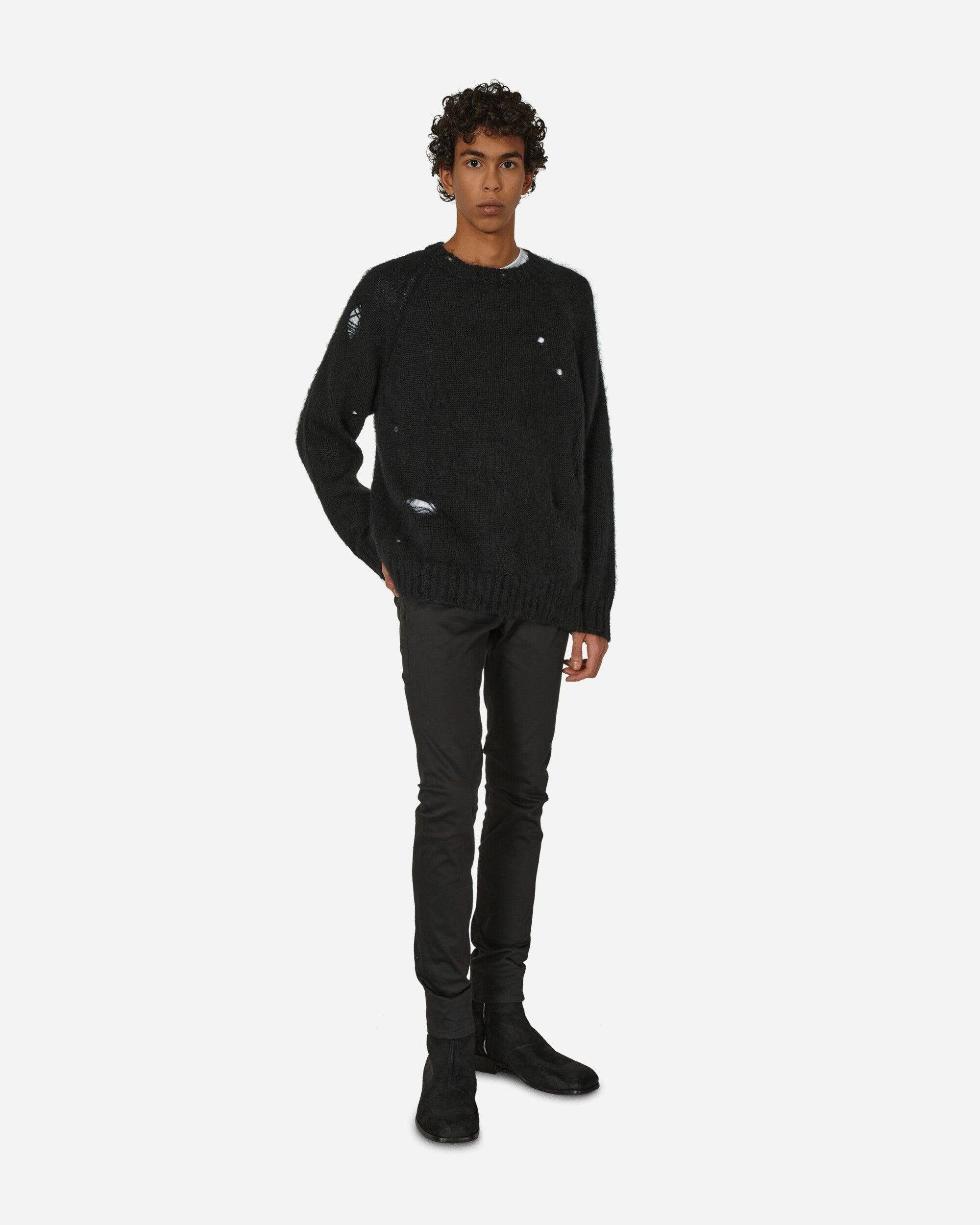 Japanese Brand × Jun Takahashi × Undercover Undercover Jun Takahasi Distressed Sweater Black Size US M / EU 48-50 / 2 - 1 Thumbnail