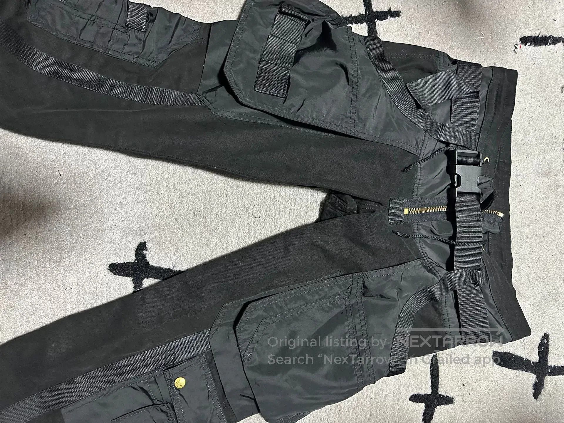 Jean Paul Gaultier Jean Paul Gaultier Bondage Cargo Pants. Size US 44 / EU 60 - 3 Thumbnail