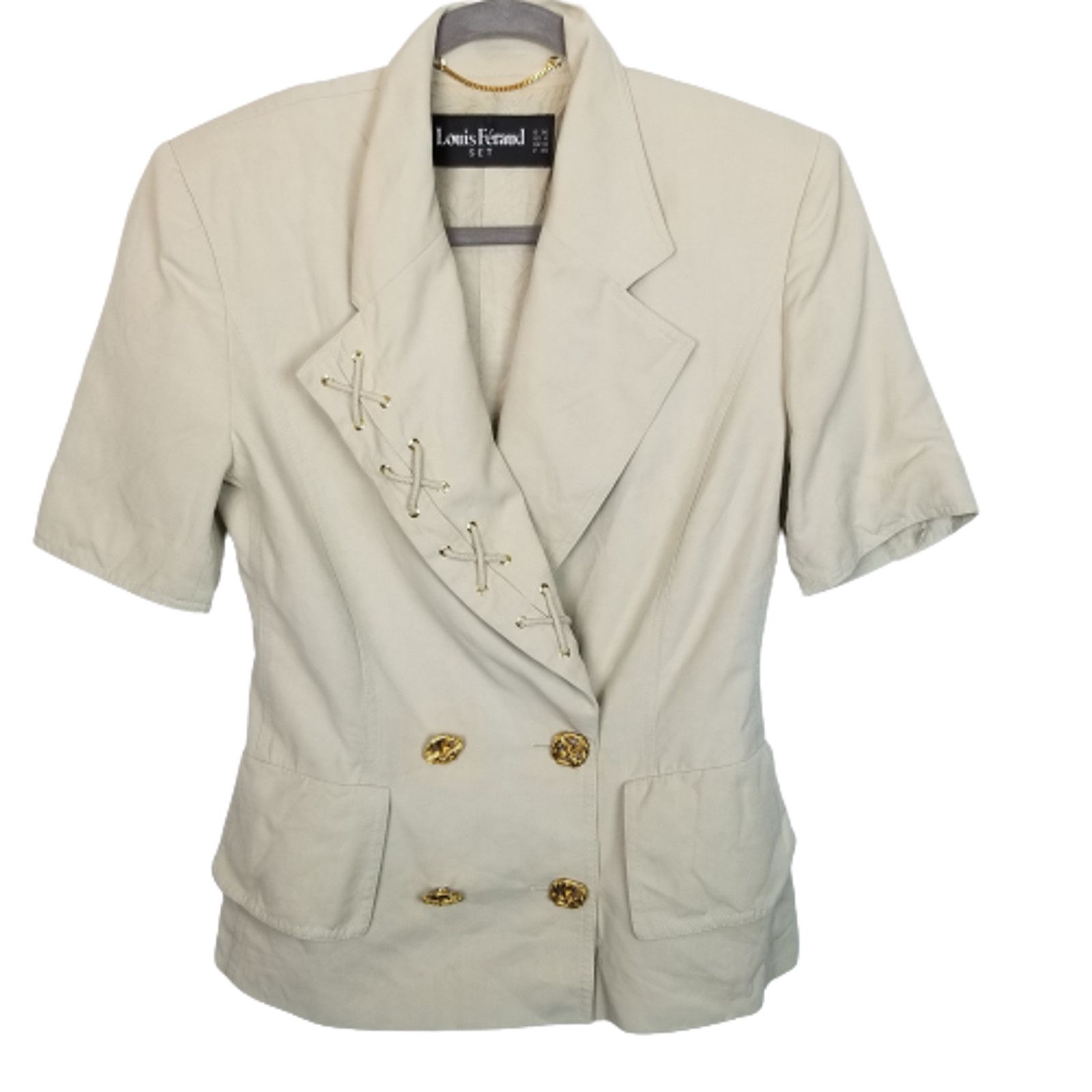 Louis Feraud Vintage Louis Feraud Womens 2 Pc Set Blazer Skirt Sz 6 Corp Size M / US 6-8 / IT 42-44 - 1 Thumbnail