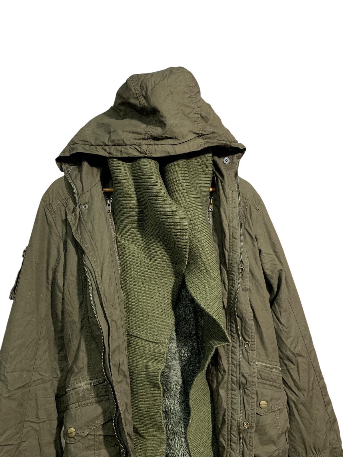 GOA 🔥G.O.A MAGIC SQUARE MILITARY STYLE PARKA JACKET Size US L / EU 52-54 / 3 - 5 Thumbnail