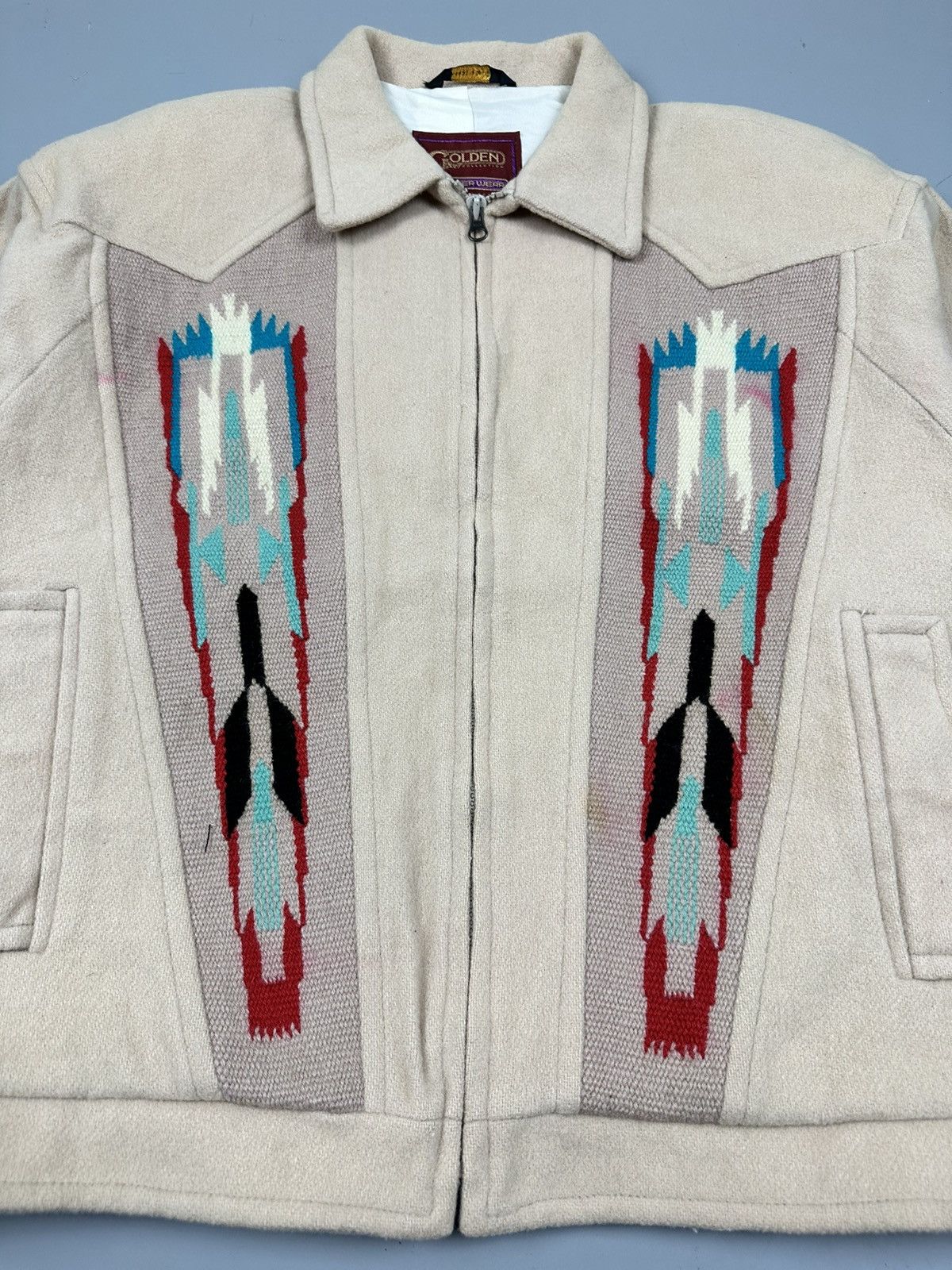 Vintage Vintage Golden Collection Pioneerwear Chimayo Jacket Size US L / EU 52-54 / 3 - 5 Thumbnail