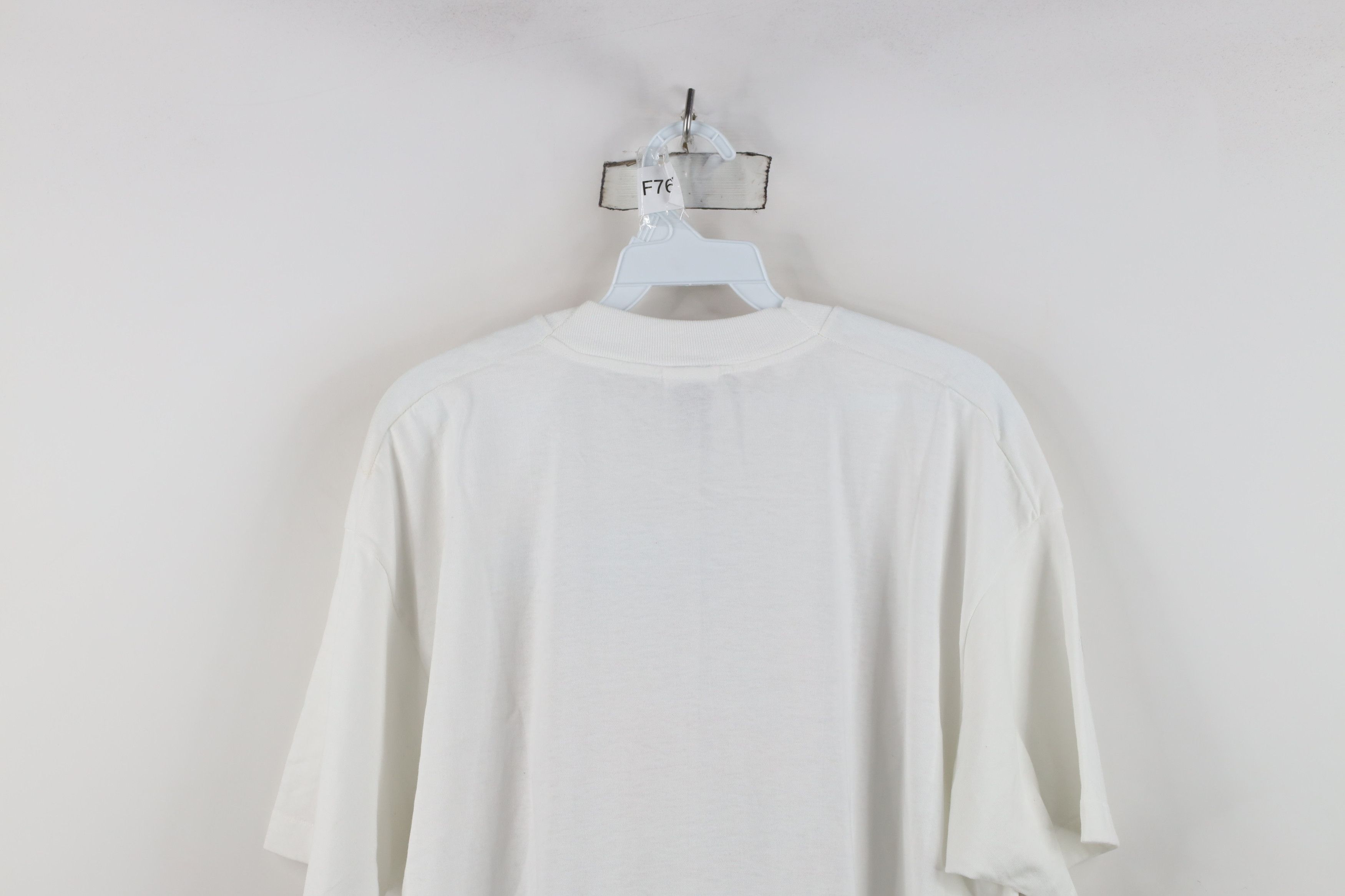 Vintage Deadstock Vintage 90s Ohio City Short Sleeve T-Shirt White Size US XL / EU 56 / 4 - 13 Thumbnail