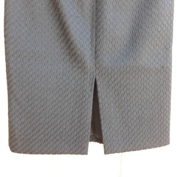 Other Costume National Italian Wool Skater Skirt Sz 4 Black Honeyc Size 27" / US 4 / IT 40 - 9 Thumbnail