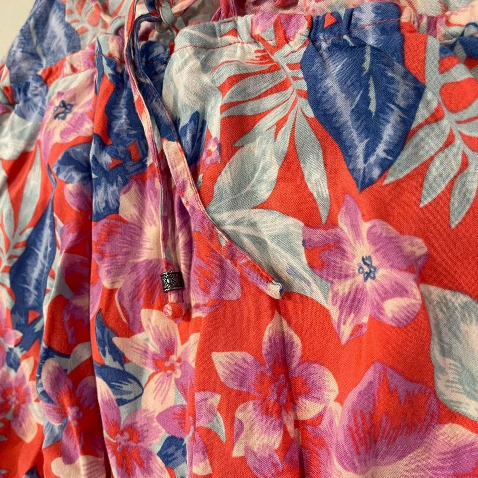 American Eagle Outfitters American Eagle Sleeveless Floral Print Romper Women's XXS Size 24" / US 00 / IT 34 - 4 Thumbnail