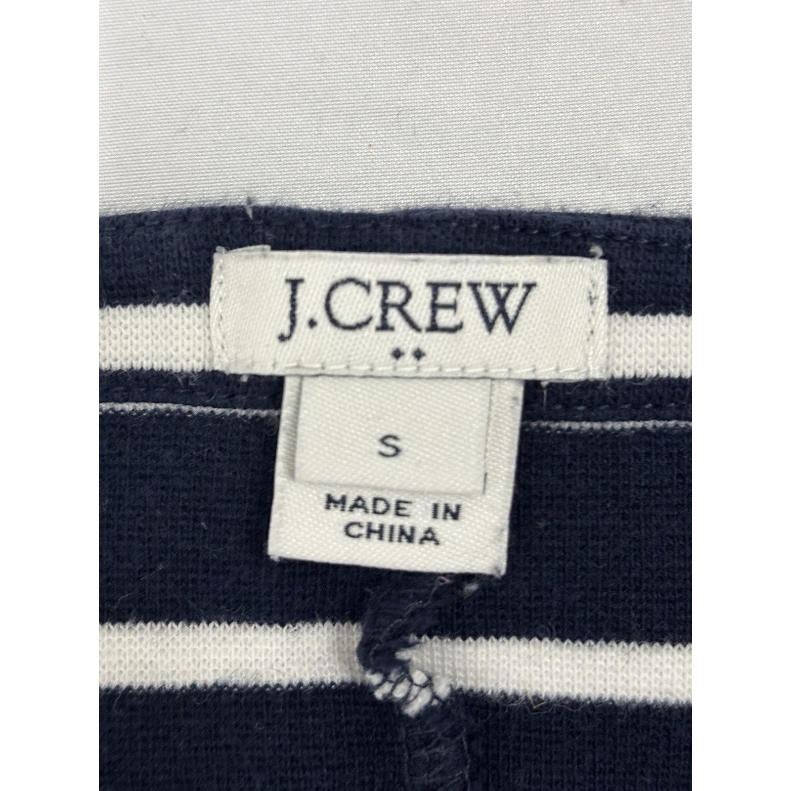 J.Crew J Crew Factory Blue & White Striped Cotton Dress S Size S / US 4 / IT 40 - 5 Thumbnail