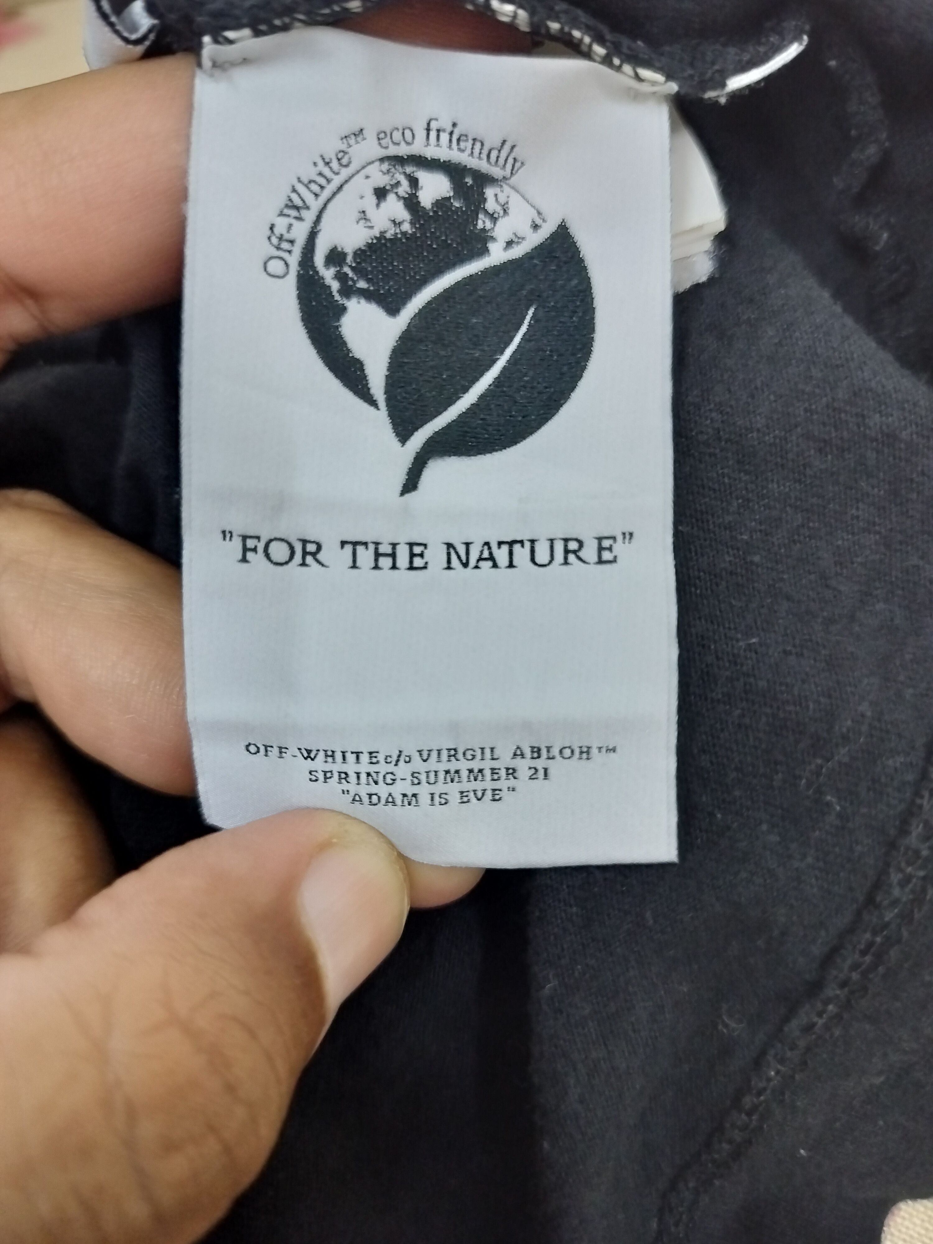 Off-White Off White Eco Friendly Spring Summer 21 Adam is Eve Size US L / EU 52-54 / 3 - 10 Thumbnail