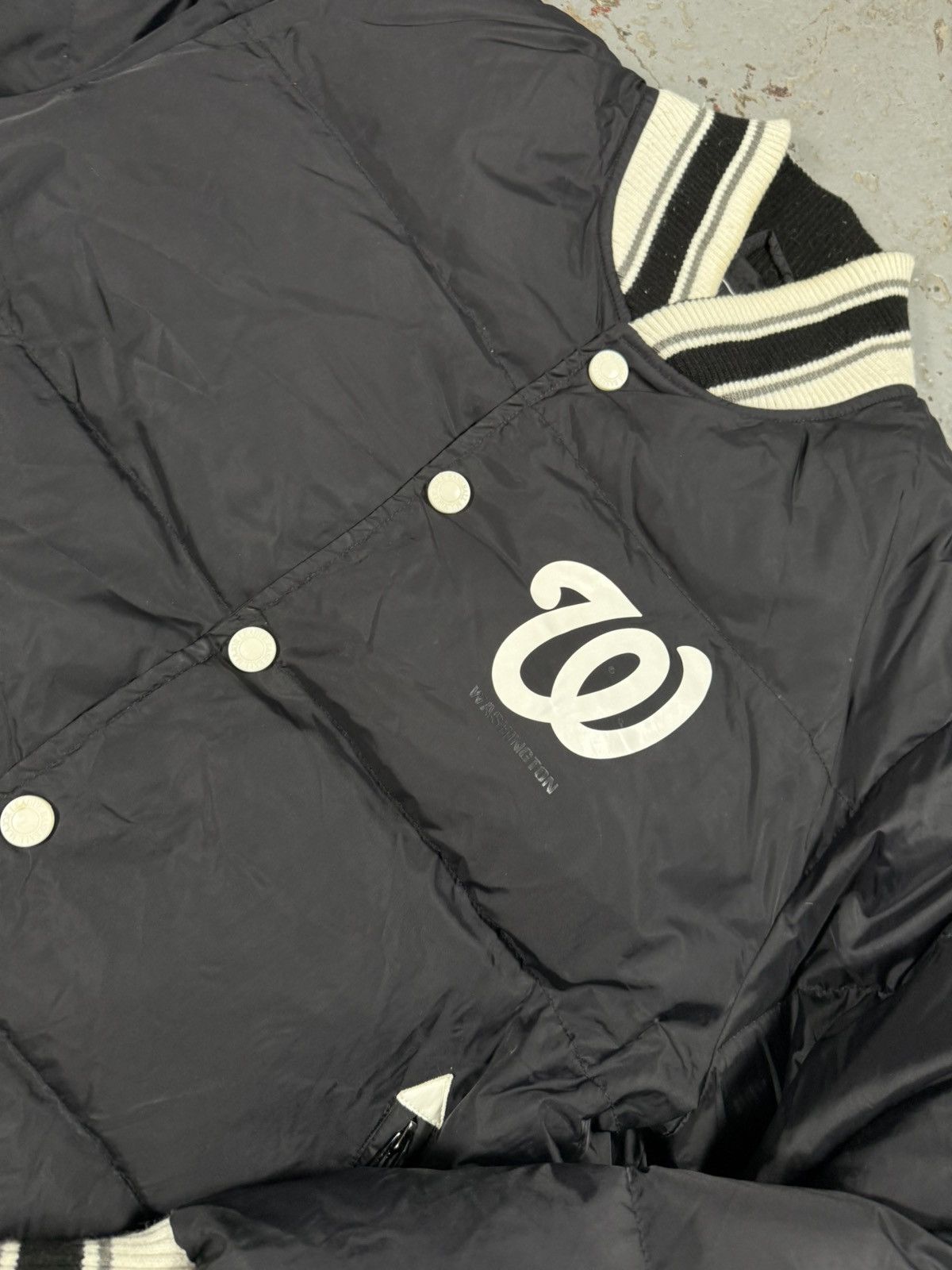 MLB Washington Nationals Mlb Puffer Jacket Size US XL / EU 56 / 4 - 3 Thumbnail