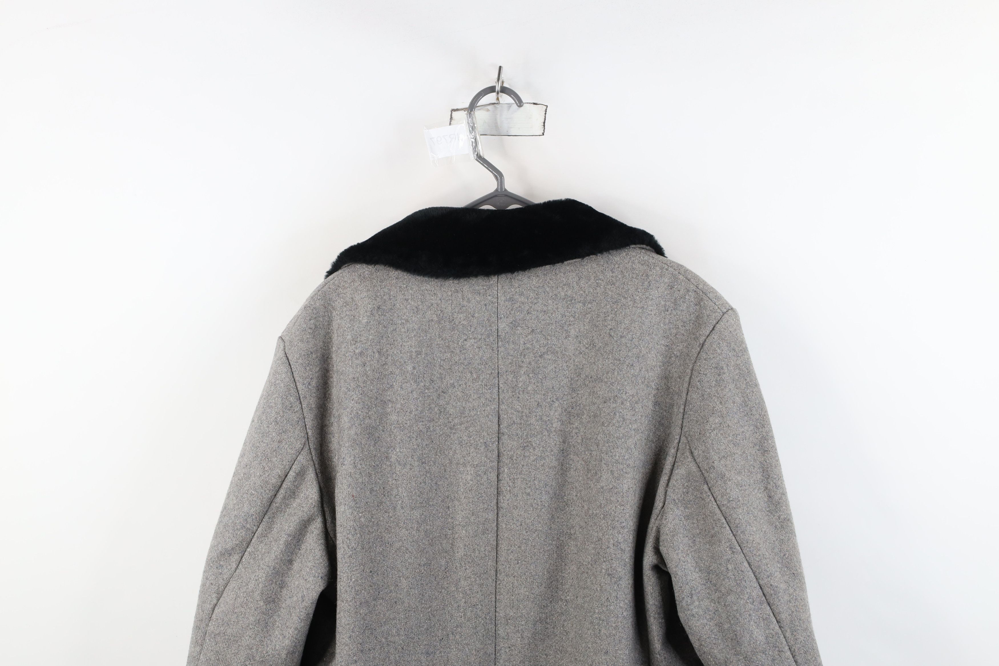 Vintage Vintage 70s Streetwear Wool Rancher Jacket Coat Gray USA Size US L / EU 52-54 / 3 - 15 Thumbnail