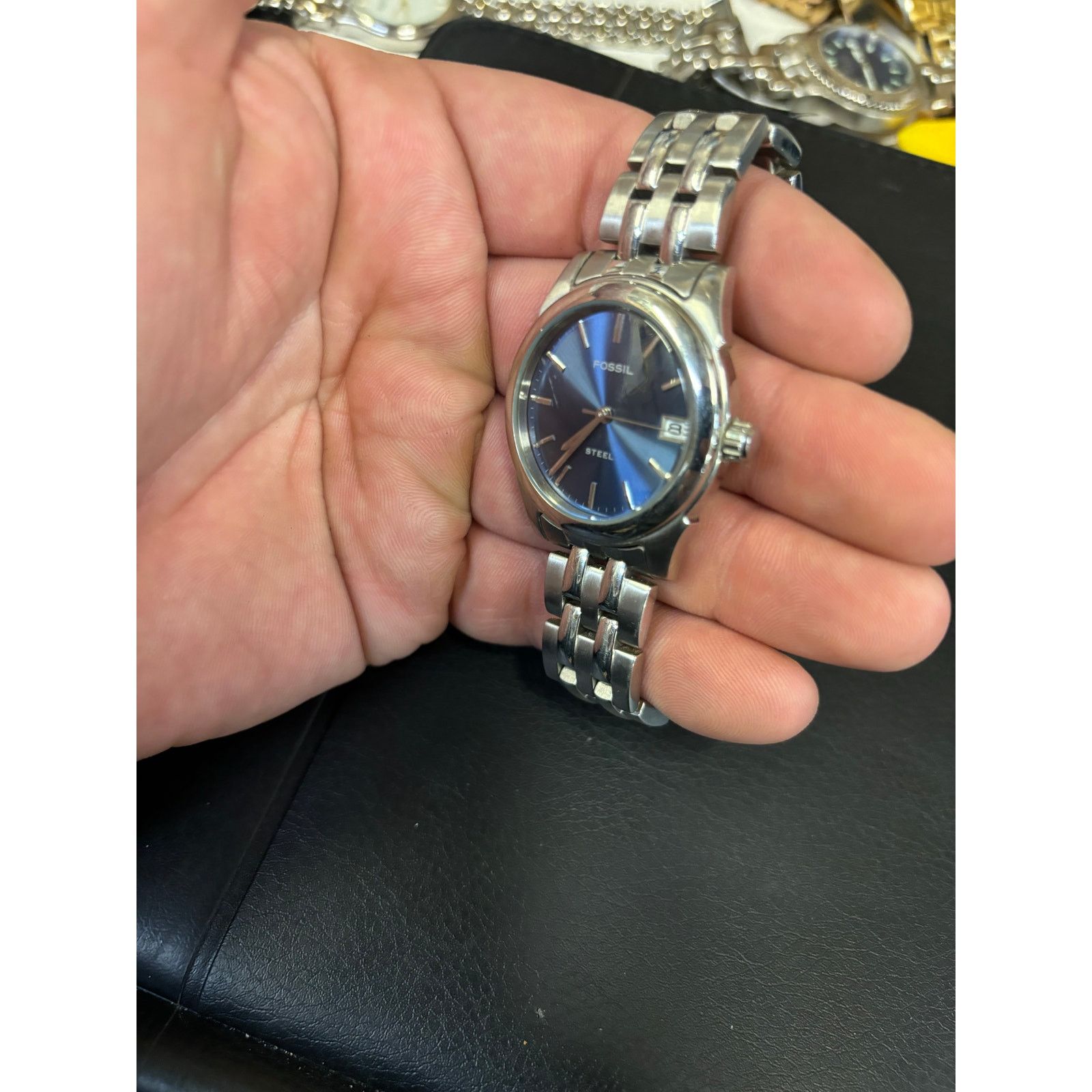 Fossil Fossil Steel FS-2643 Silver Tone Men’s Watch. Size ONE SIZE - 7 Thumbnail