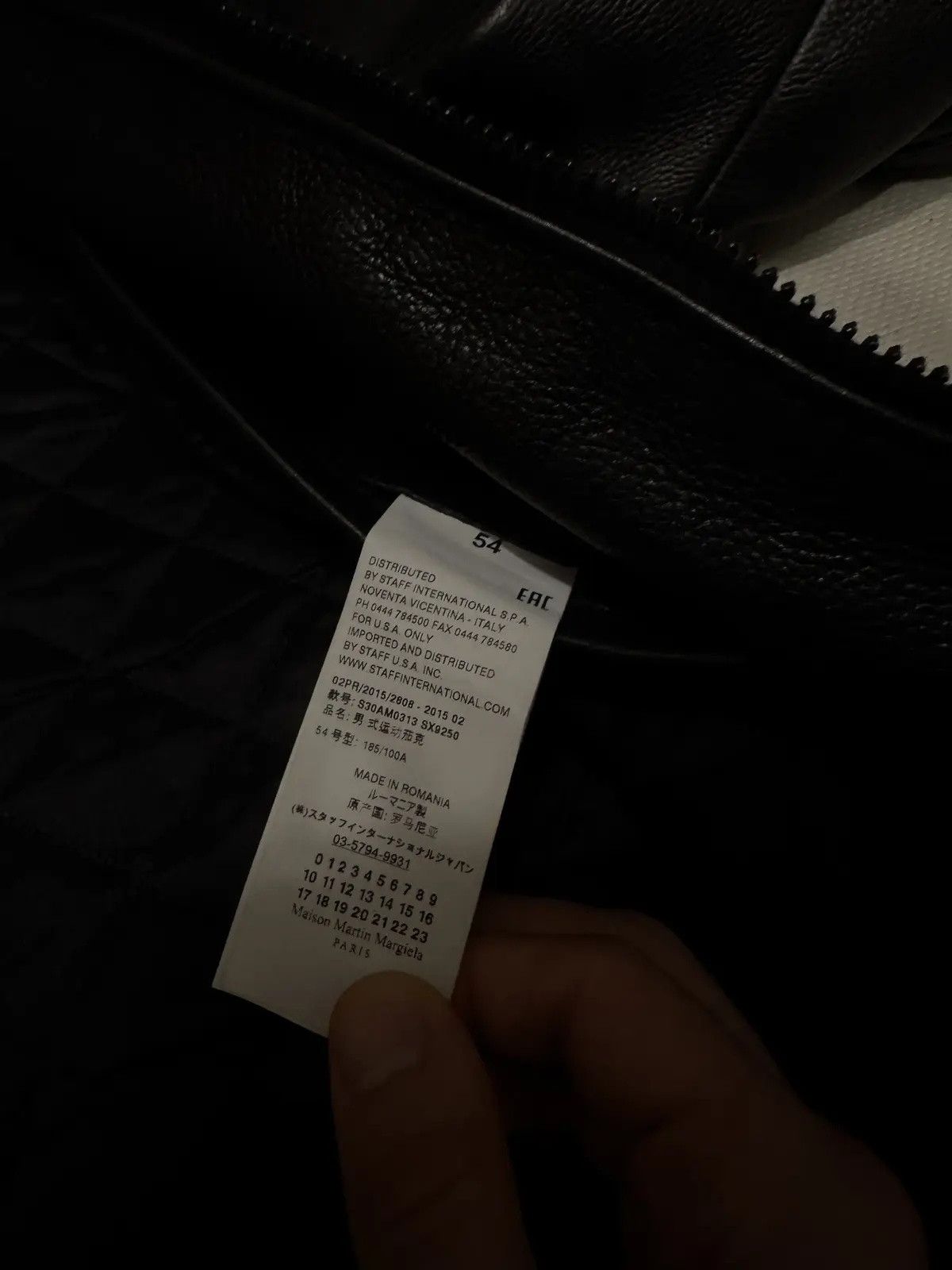 Maison Margiela Maison Margiela All Black Leather 5 zip Jacket Size US L / EU 52-54 / 3 - 5 Thumbnail