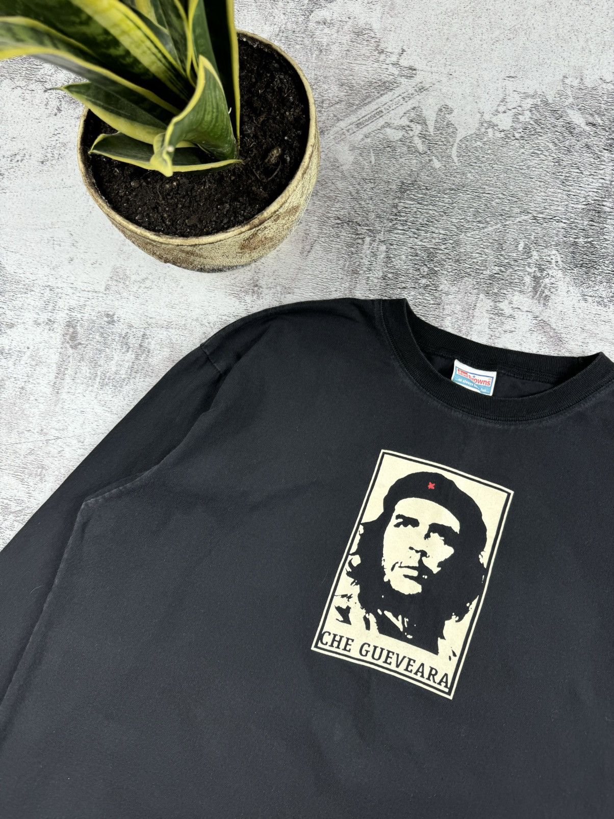 Band Tees RARE Che Gueveara HASTA VICTORIA 2000 Joe Browns Longseeve Size US L / EU 52-54 / 3 - 7 Thumbnail