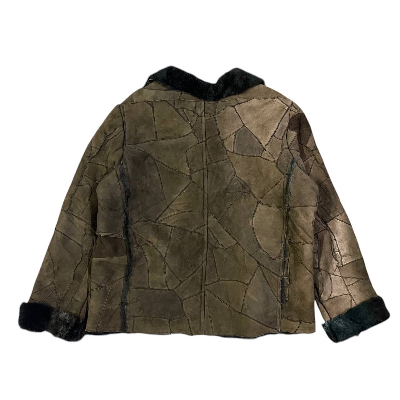 Issey Miyake Issey Miyake Inspired Patchwork Leather Jacket Shearling Size US M / EU 48-50 / 2 - 10 Thumbnail