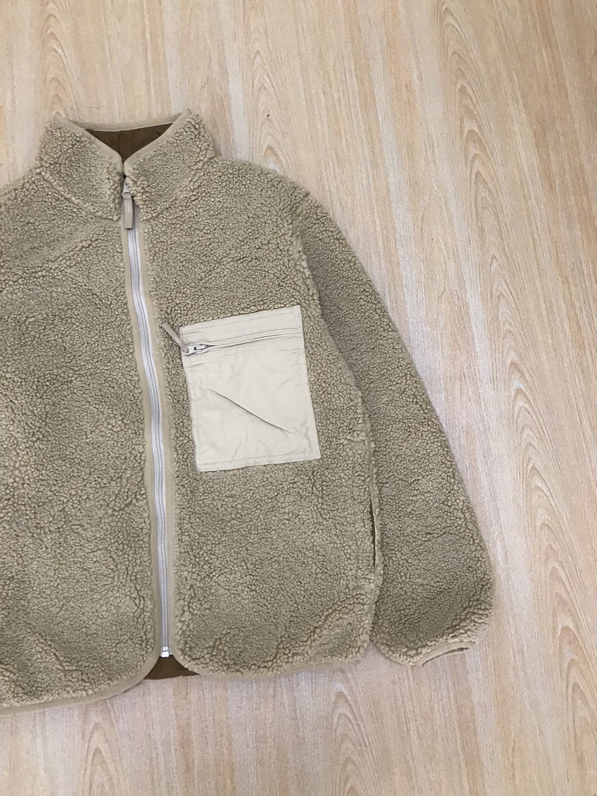 Japanese Brand × Uniqlo Vintage Japan Uniqlo Reversible Fleece Jacket Size US M / EU 48-50 / 2 - 5 Thumbnail