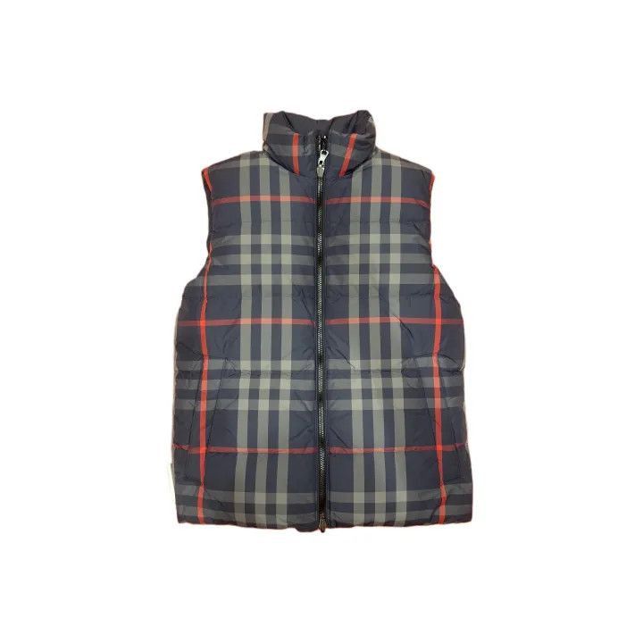 Burberry Burberry Burberry FW24 Plaid Zip Vest for Men-2507 Size US S / EU 44-46 / 1 - 1 Thumbnail