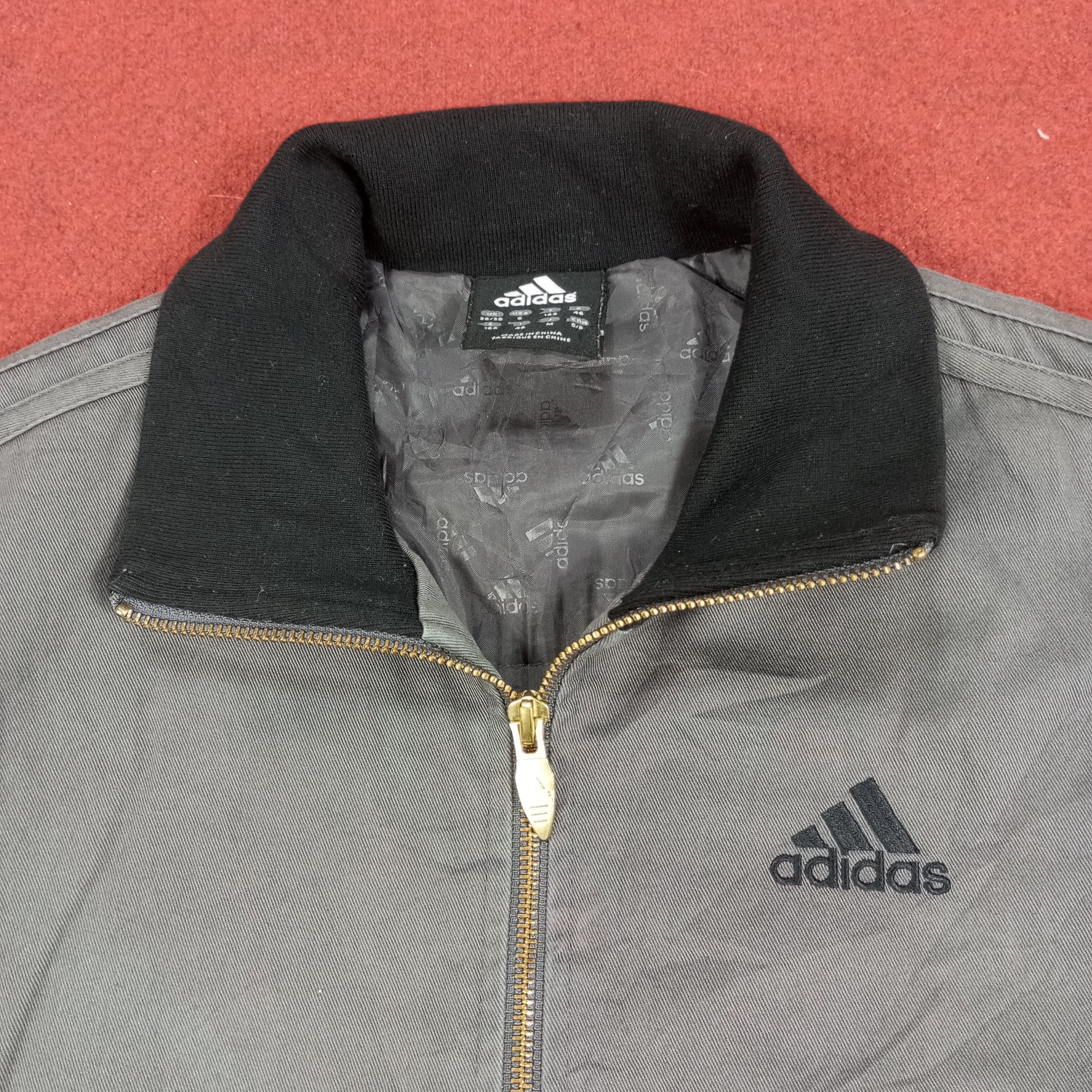 Adidas × Vintage Adidas X Custom Yohji Yamamoto Art Style Streetwear Jacket Size US L / EU 52-54 / 3 - 6 Thumbnail