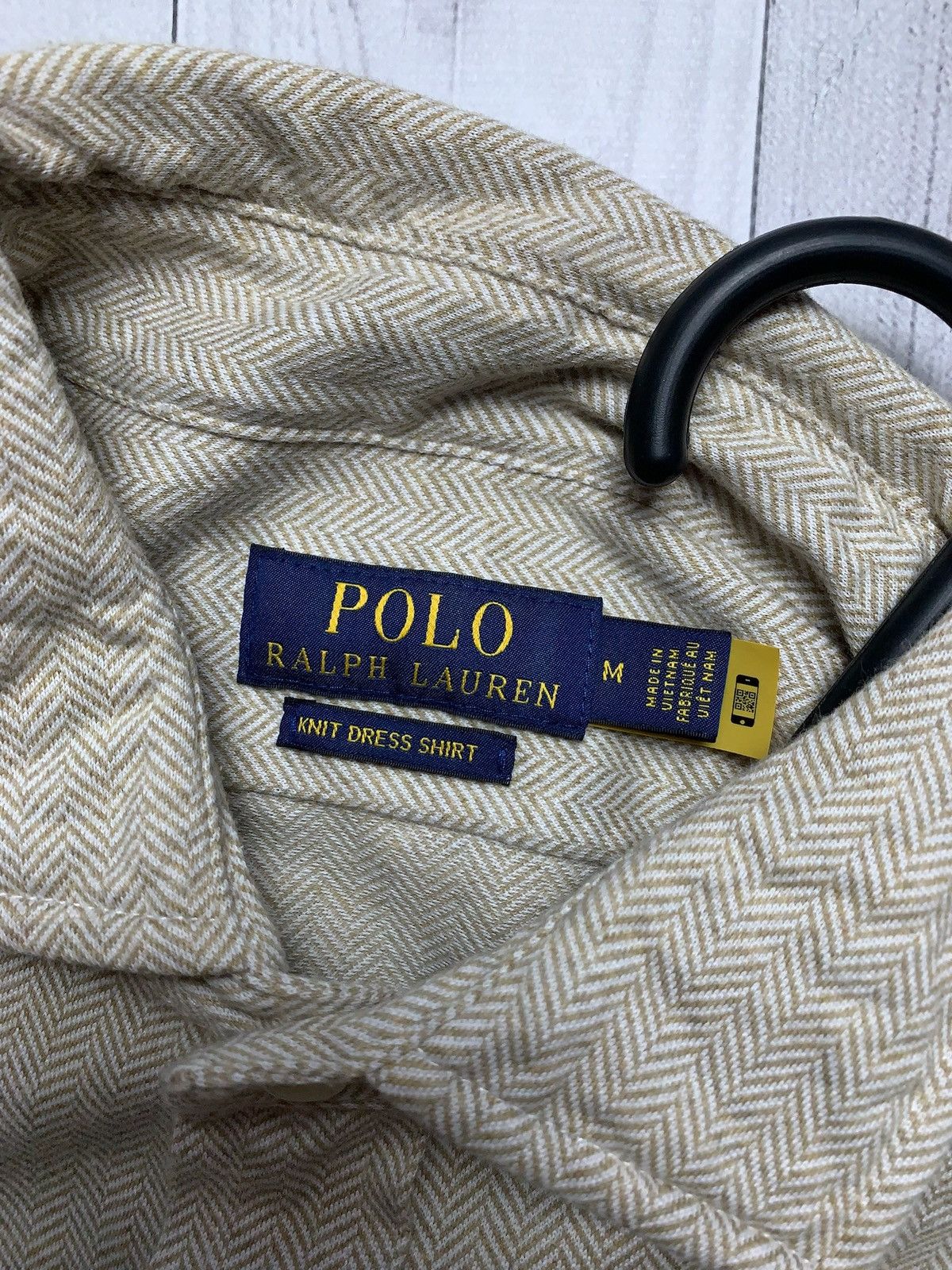 Polo Ralph Lauren × Vintage Vintage polo Ralph Lauren shirt beige rare logo size M Size US M / EU 48-50 / 2 - 3 Thumbnail