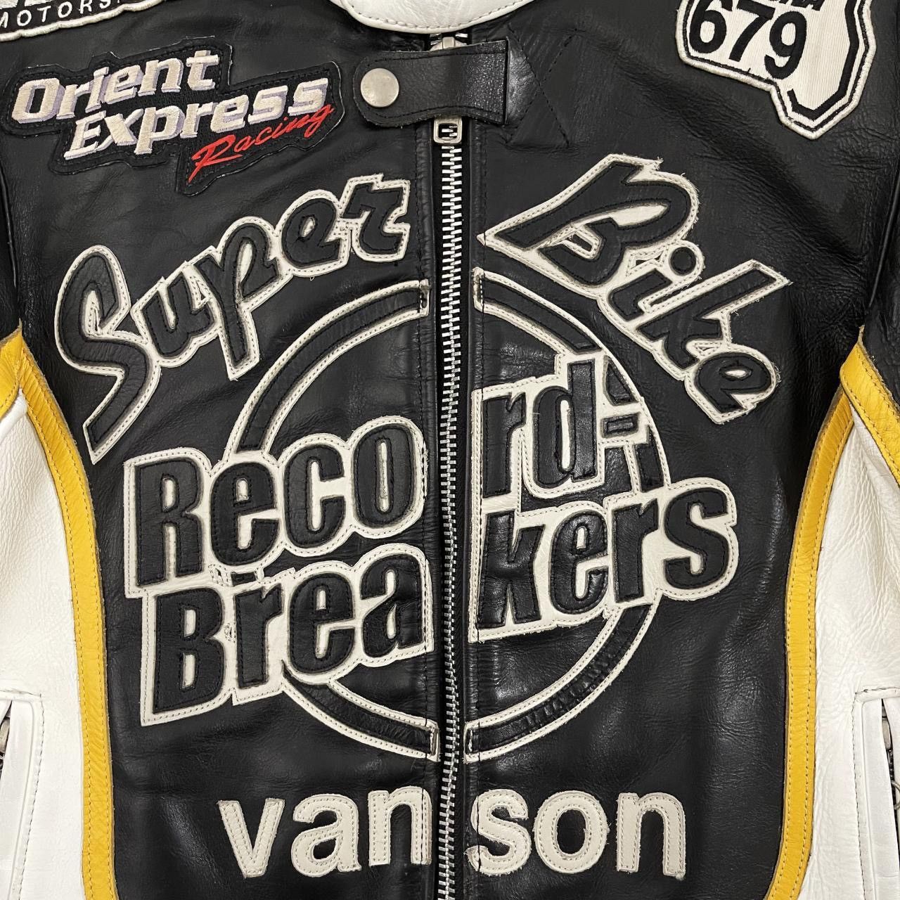Vanson Leathers Vanson Leathers Leather Motorcycle Racing Jacket Size US M / EU 48-50 / 2 - 3 Thumbnail