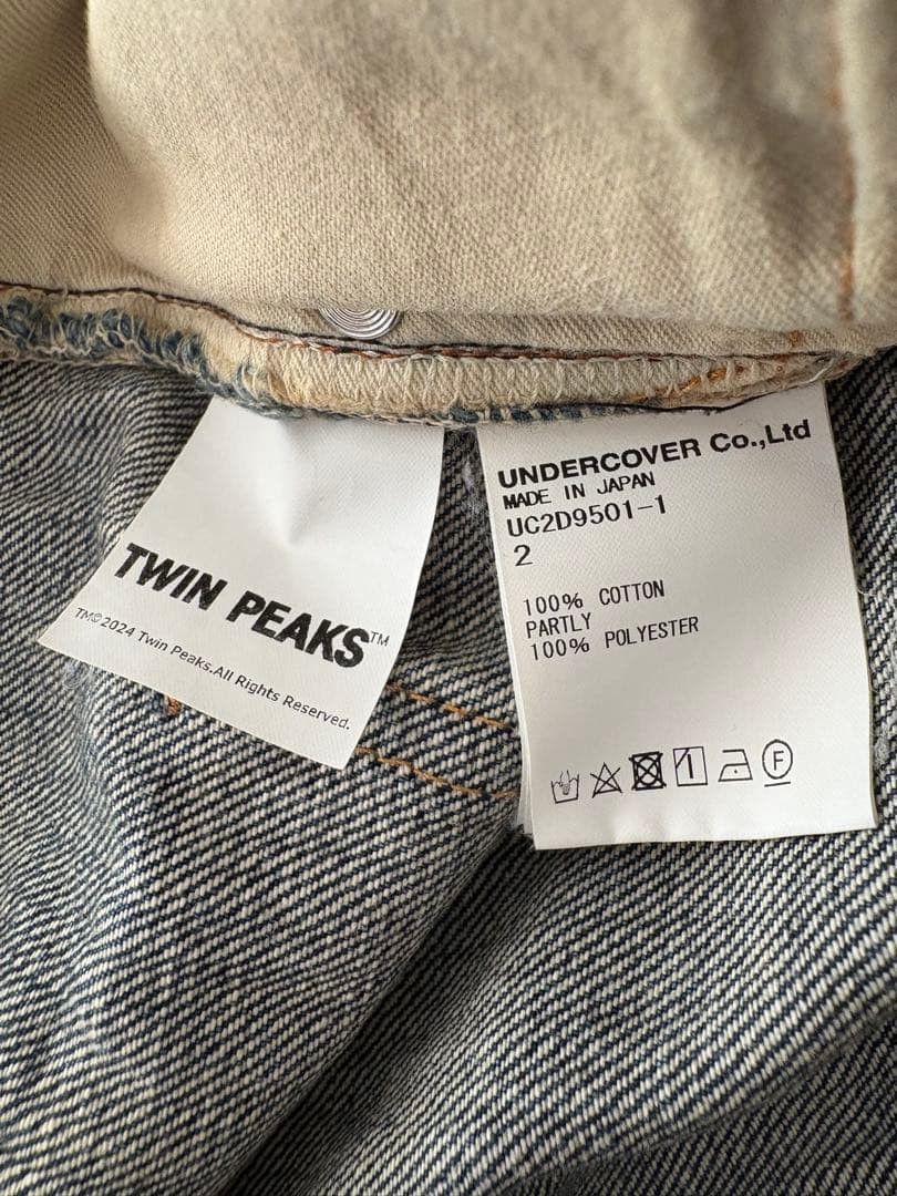 Undercover UNDERCOVER TWINPEAKS Denim Pants Indigo 2 Size US 32 / EU 48 - 12 Thumbnail