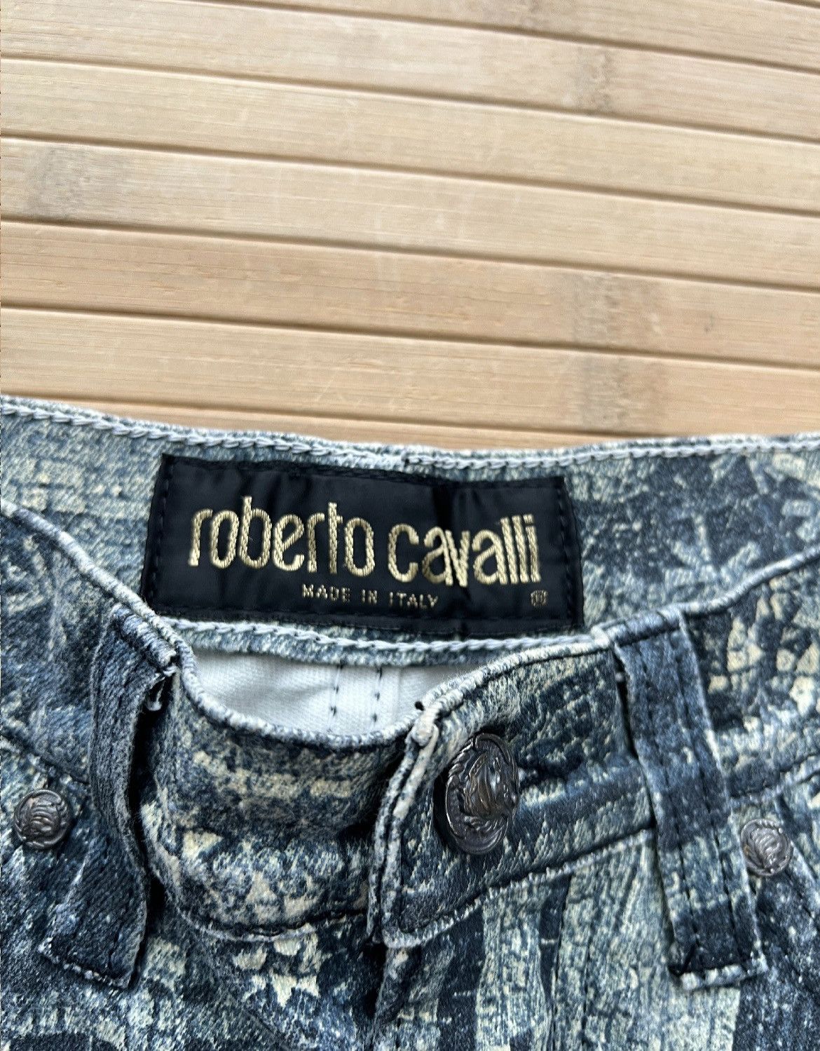 Roberto Cavalli 1994 Roberto Cavalli Full Print Size 26" / US 2 / IT 38 - 3 Thumbnail