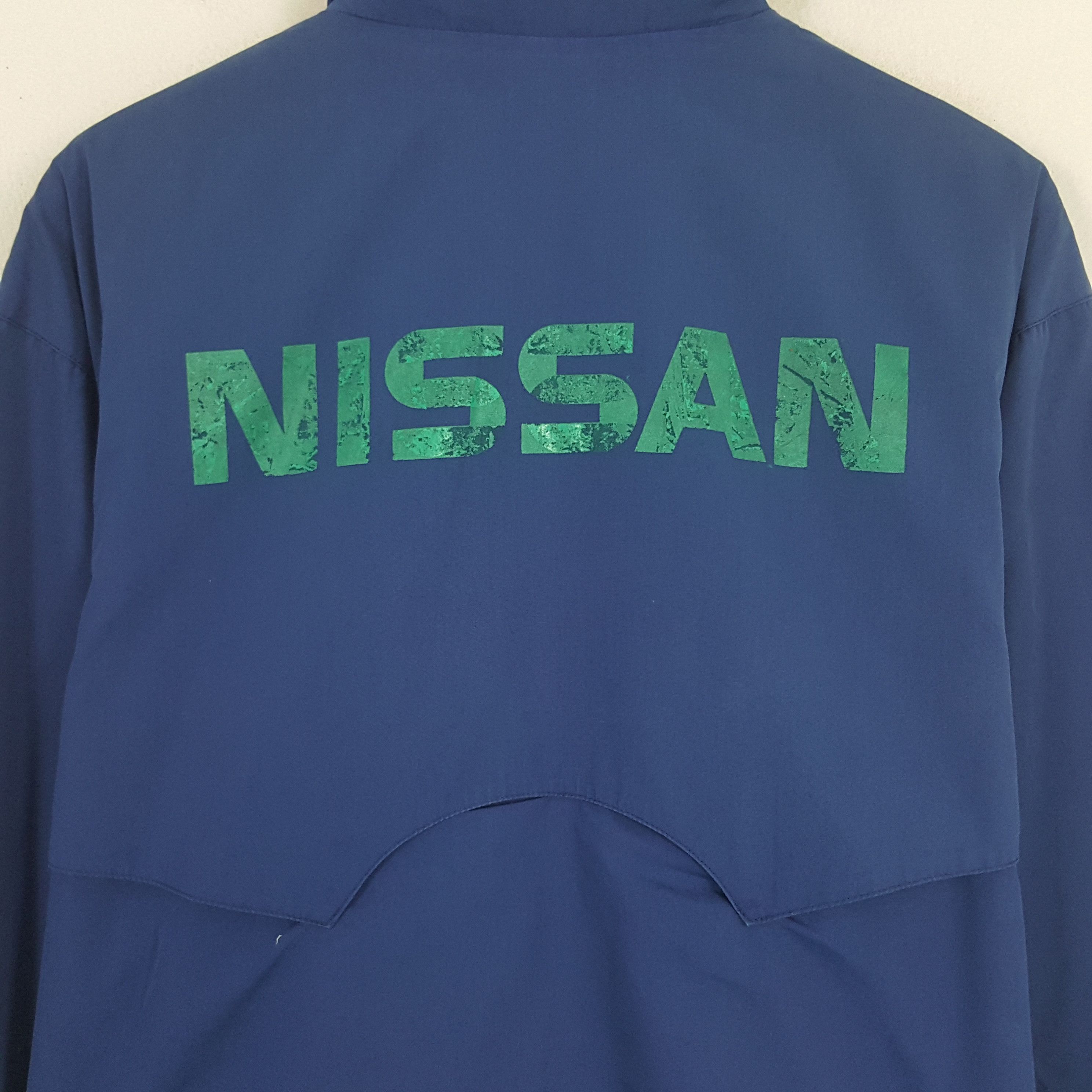 Vintage Vintage Nissan Racing Zipper Worker Uniform Jacket Size US L / EU 52-54 / 3 - 2 Thumbnail