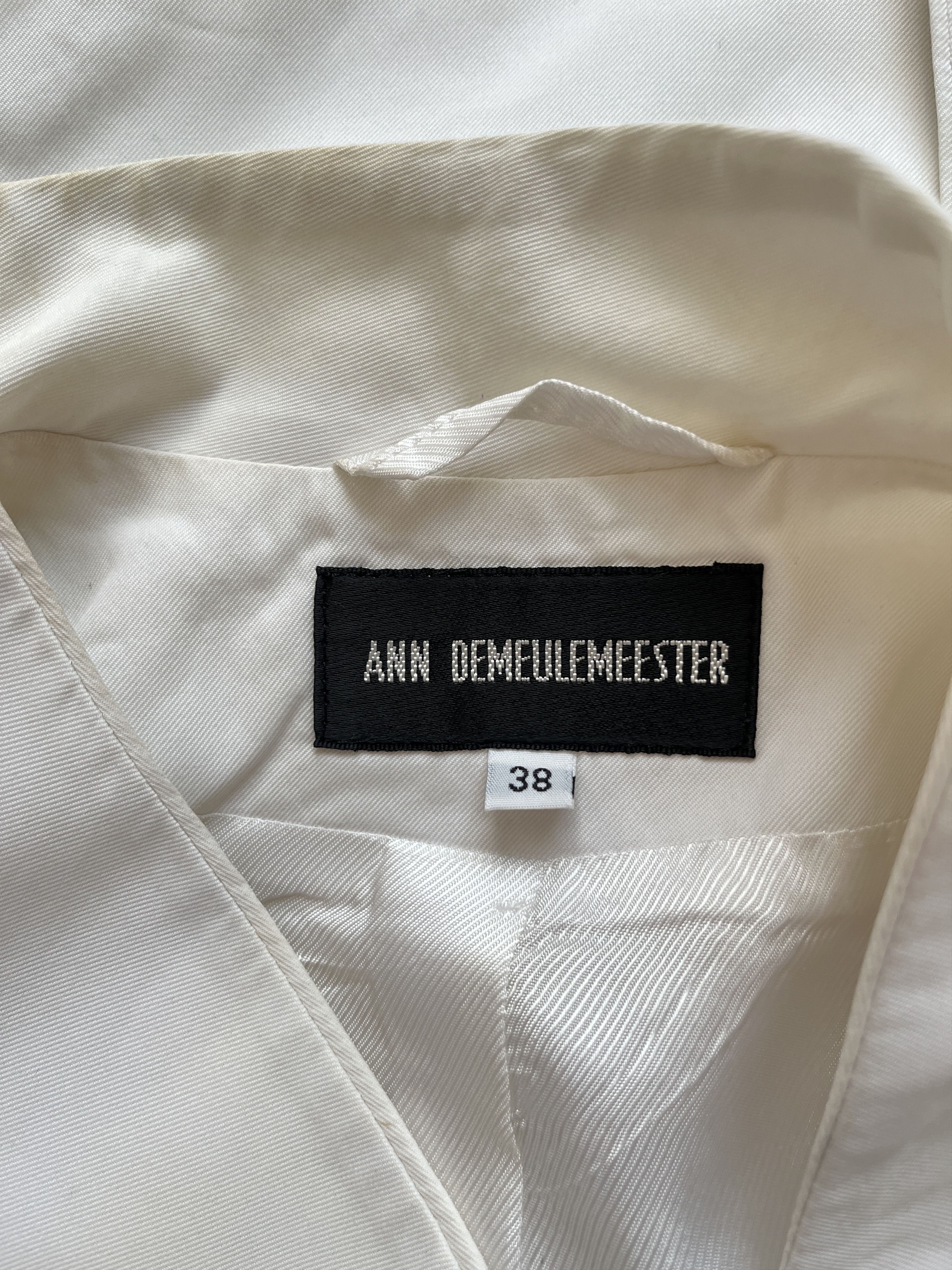 Ann Demeulemeester ⚡️QUICK SALE⚡️Ann Demeulemeester Cropped Asymmetric Jacket Size M / US 6-8 / IT 42-44 - 3 Thumbnail