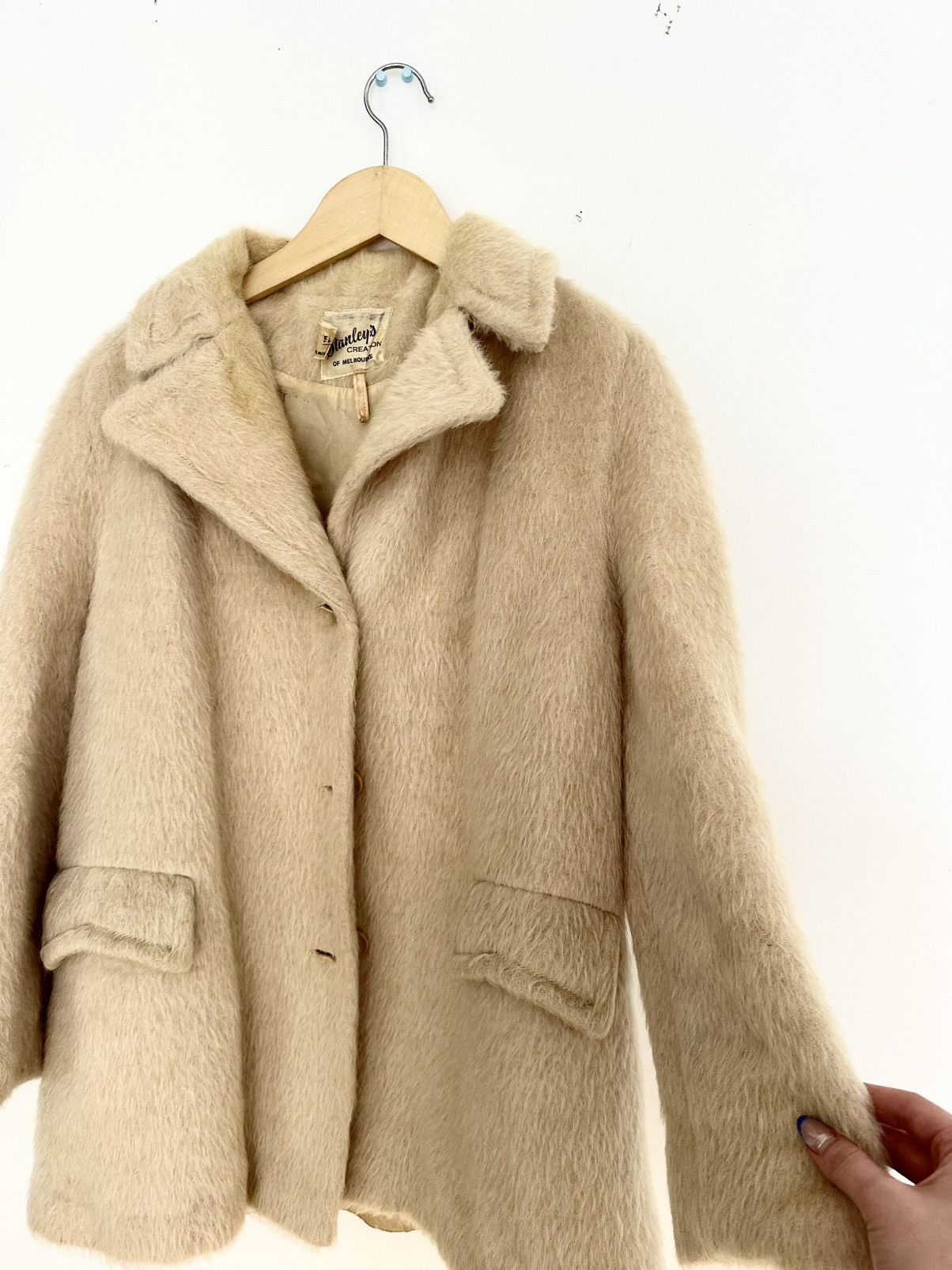 Other VINTAGE FAUX COAT Size M / US 6-8 / IT 42-44 - 4 Thumbnail